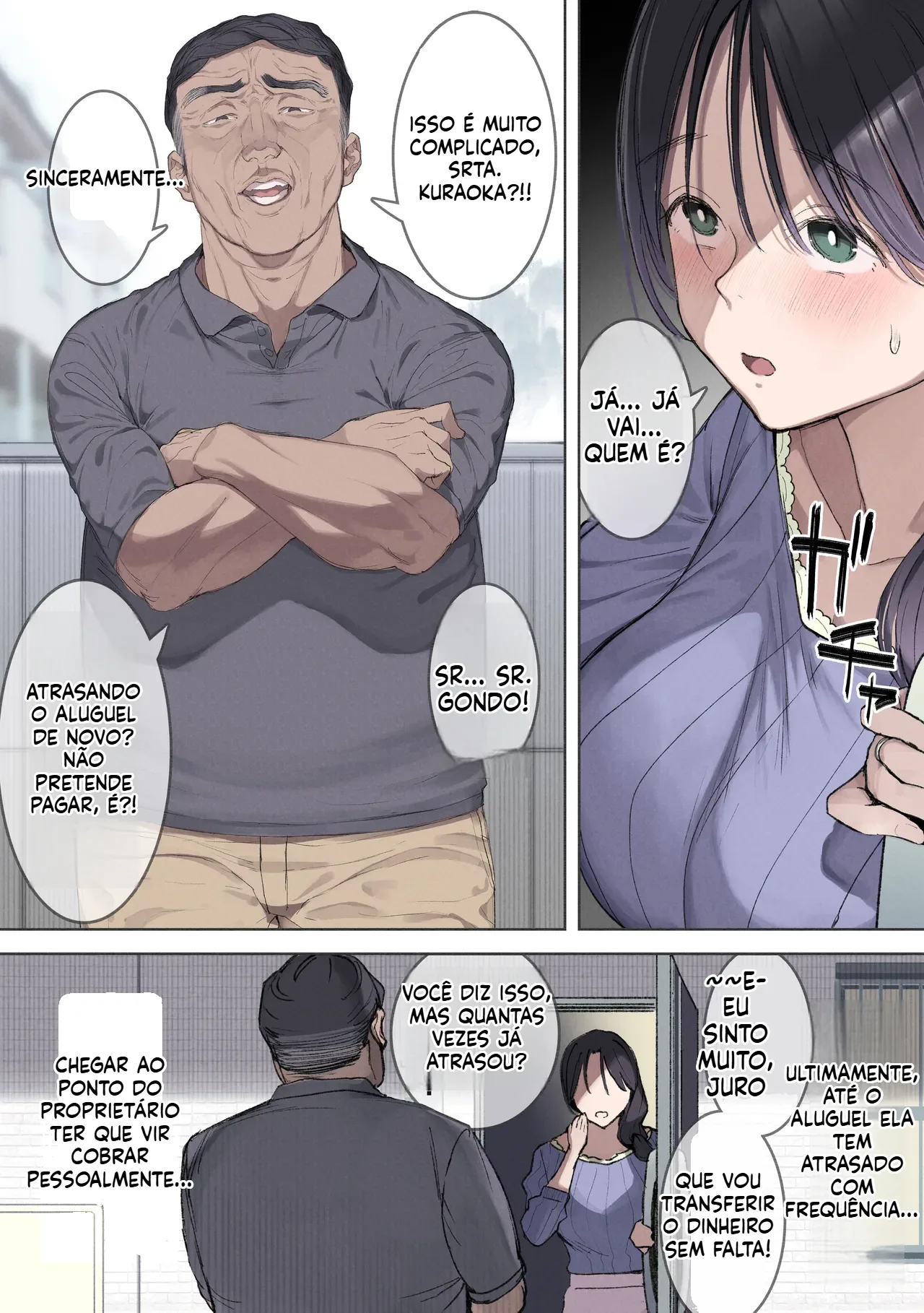 [Doujinshi] Me tornei amante do meu senhorio pelas costas do meu marido. - 5