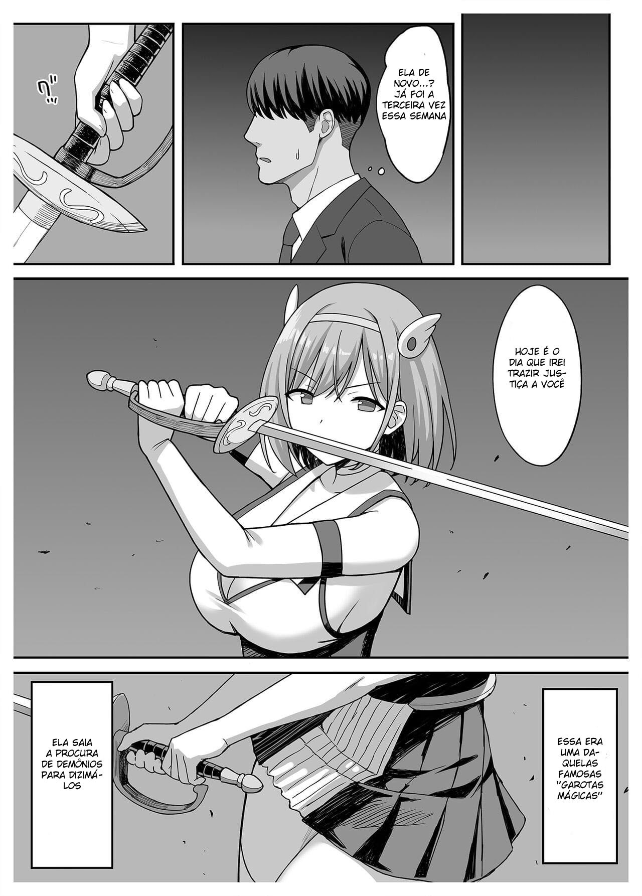 Henshin Heroine to Mazoku no Ore | The Magical Girl and Me! - 4