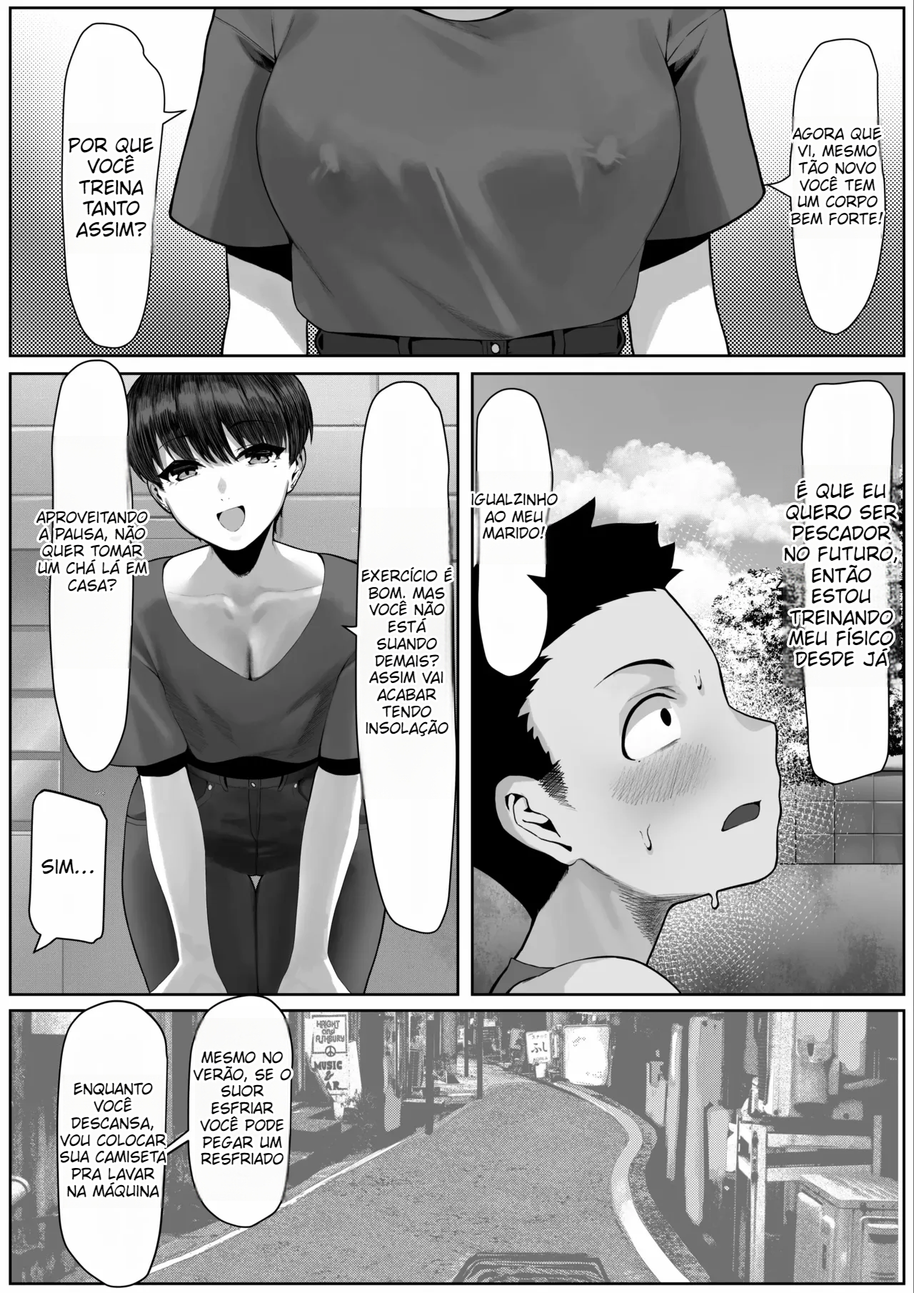 Ryoushi Machi no Hitozuma Jijou - 5