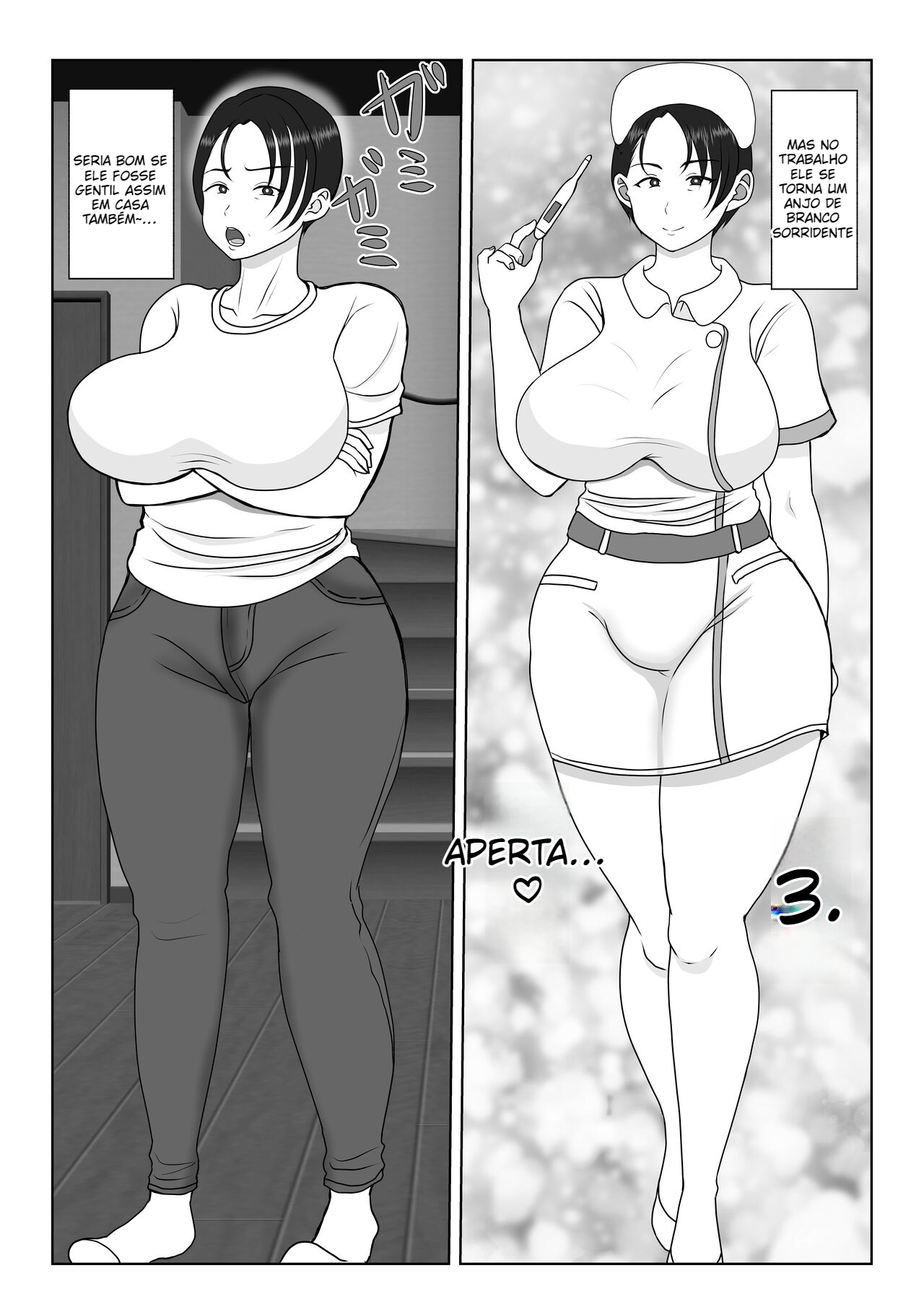 [Benii Kenkyuujo] Ki no Tsuyo~i Kangoshi Kaa-chan ga, Ore no Kanojo ni Natte kurete Hanashi - 3