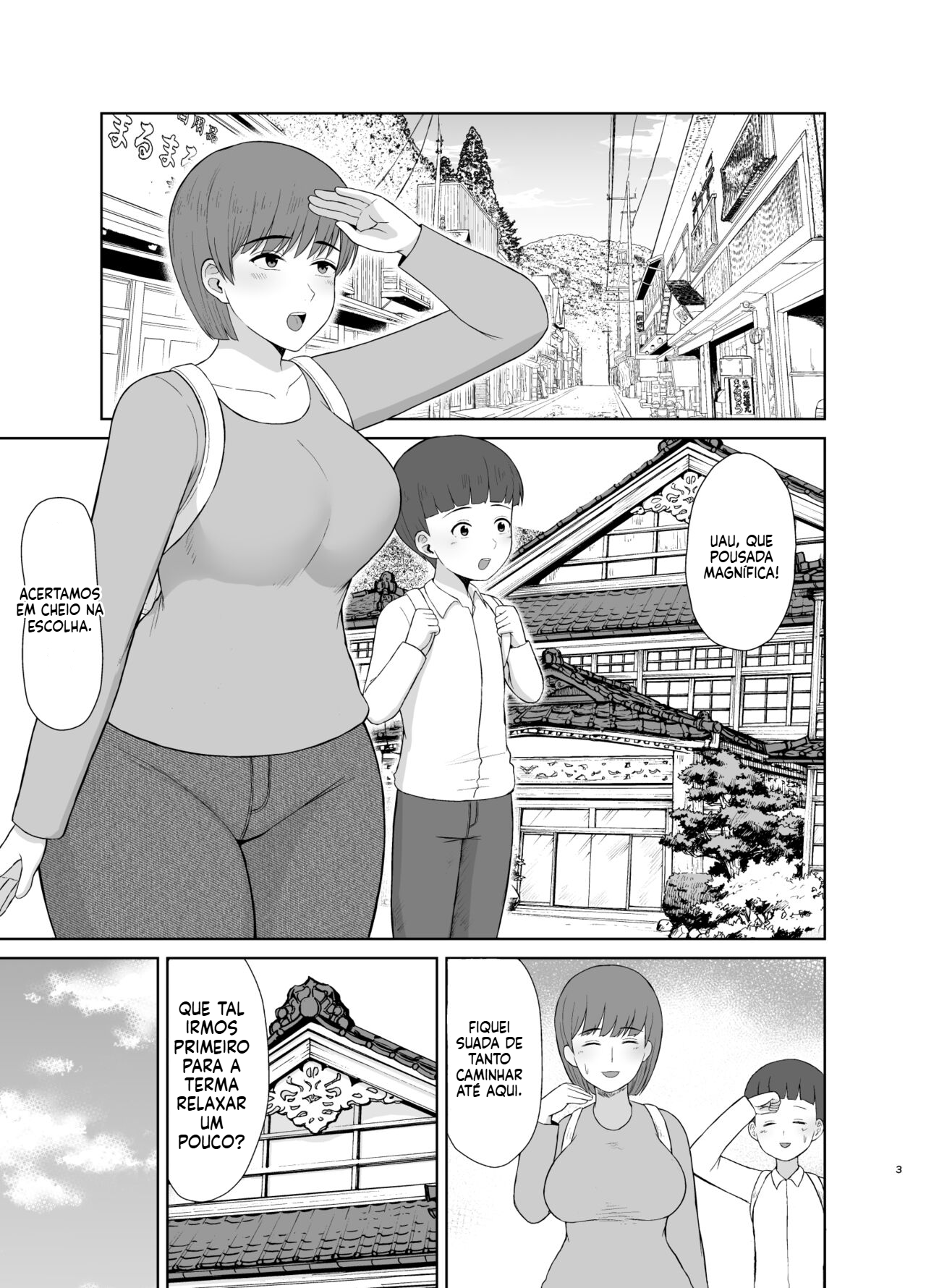 [Doujinshi] Minha primeira noite com a mamãe - 3