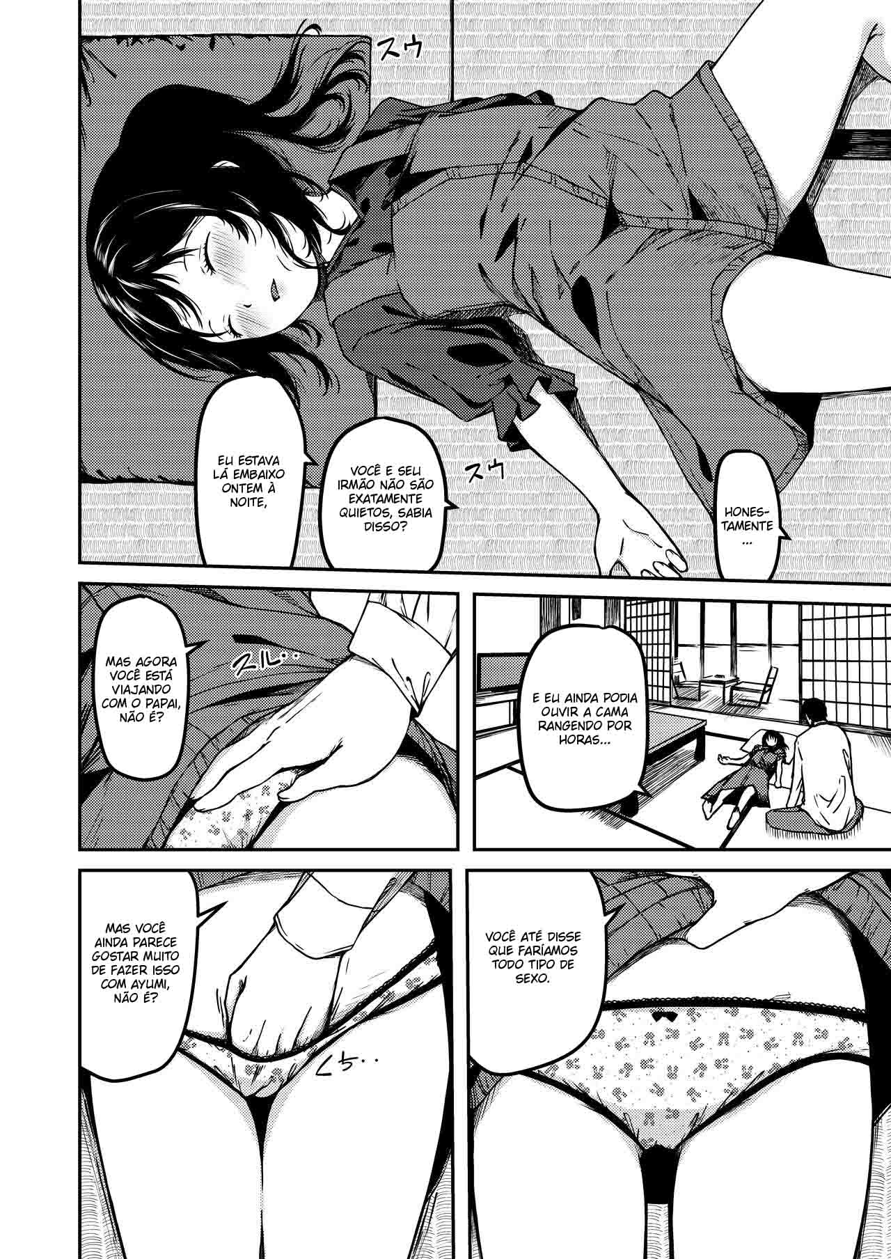 Imouto to Papa to Boku no Inbi na Onsen Ryokou - 7
