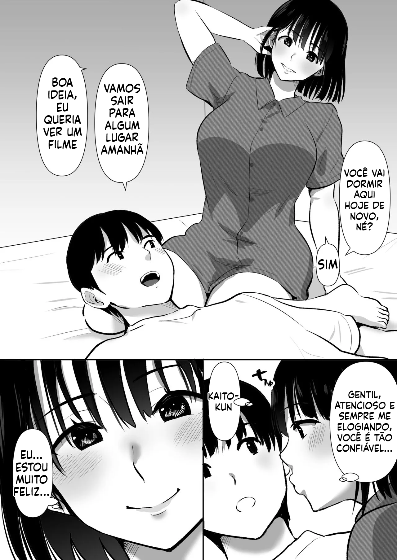 [Doujinshi] Eu Apenas Assisti Enquanto Minha Namorada Fazia Sexo com Meu Irmão, que Morava Conosco… - 5