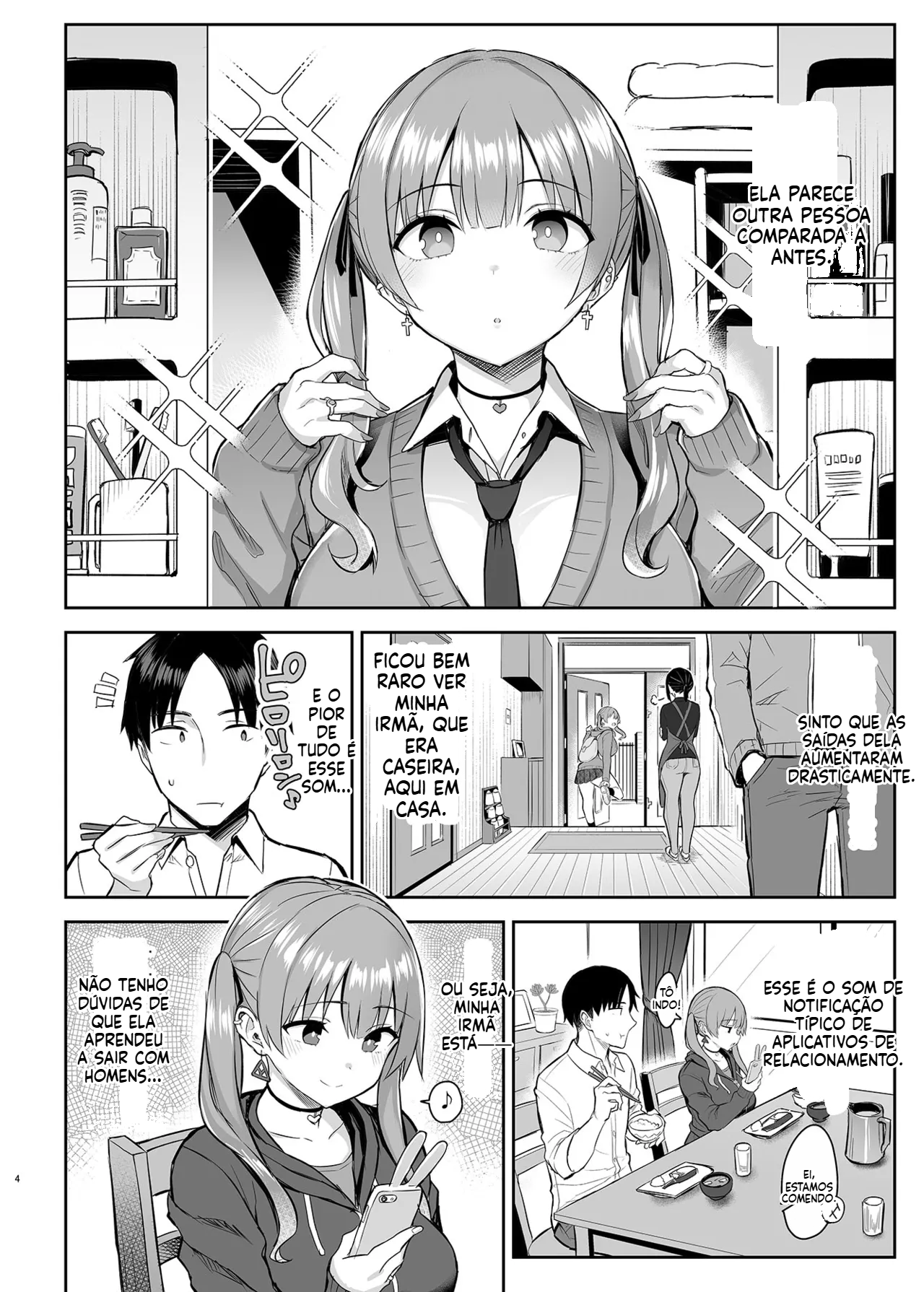 [Doujinshi] Minha irmãzinha peituda e safada, que o irmão mais velho não aguenta mais…!! - 5