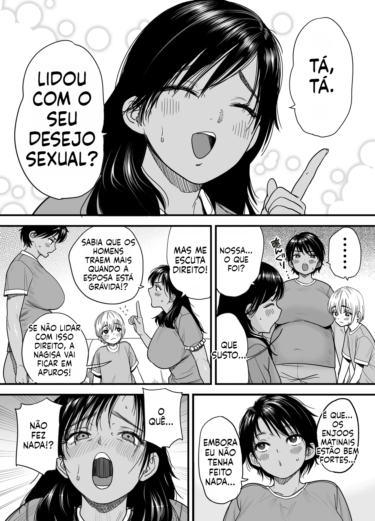 [Doujinhsi] A Garota Bronzeada e Moleca! Nagisa 3 – Um Novo Capítulo na Vida de Nagisa e de Sua Família - 5