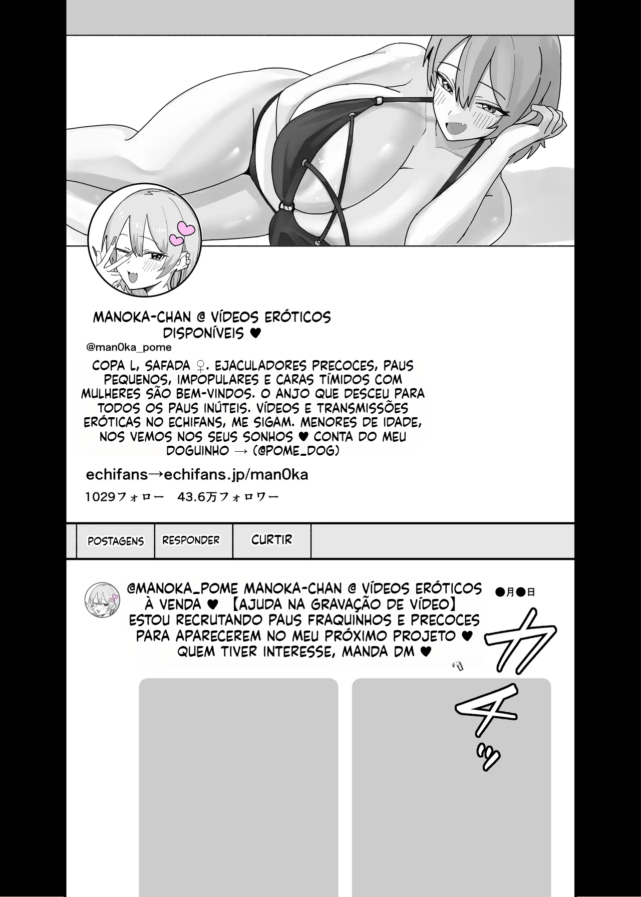 [Doujinshi] Uma diabinha doce e sádica resgata o pau de um virgem patético ♥ Uma sessão de sexo amorosa e safada ♥ - 3