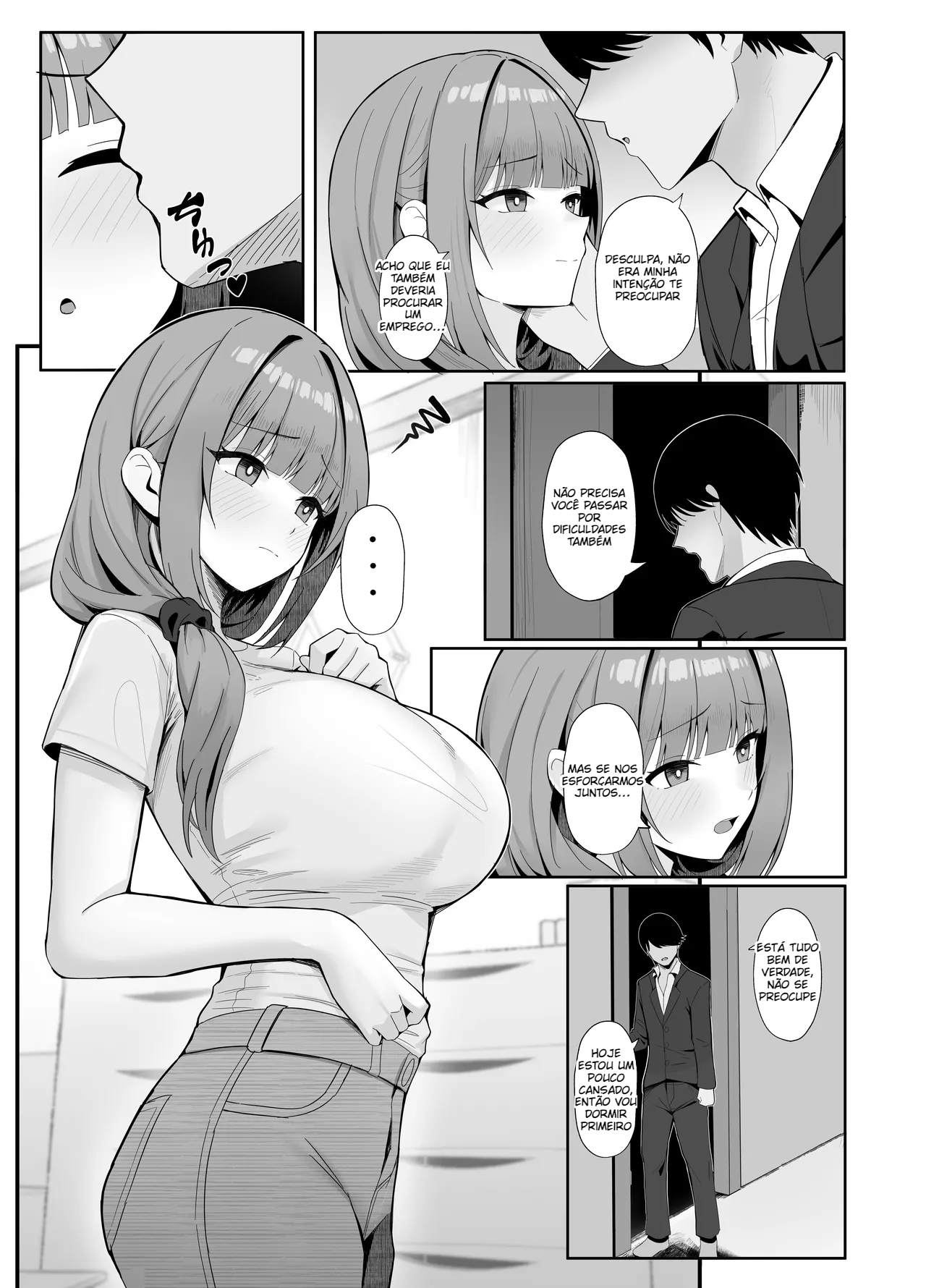 [POTATO BOMB (ONEDOO)] Hitozuma no Love Love Tsuma Daikou - 4