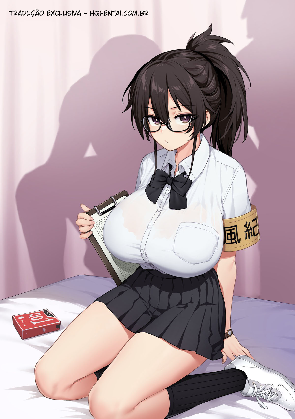 Atarashii Fuuki Iinchou wa Mune ga Ookii to Iu Uwasa ga Aru - 2