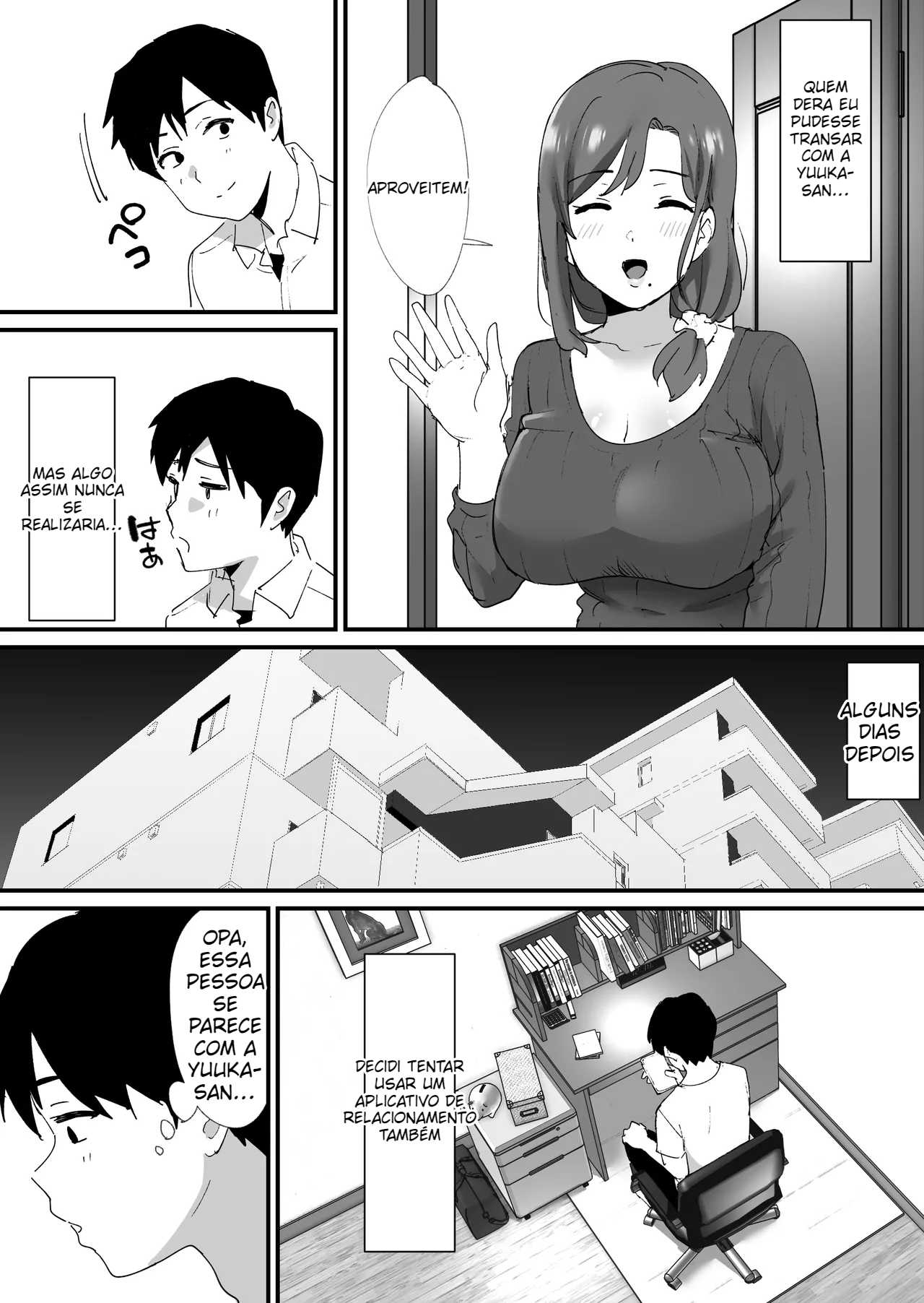 (Shimofuri) Akogare no Tomo Mama to Matching Shita Ken - 5