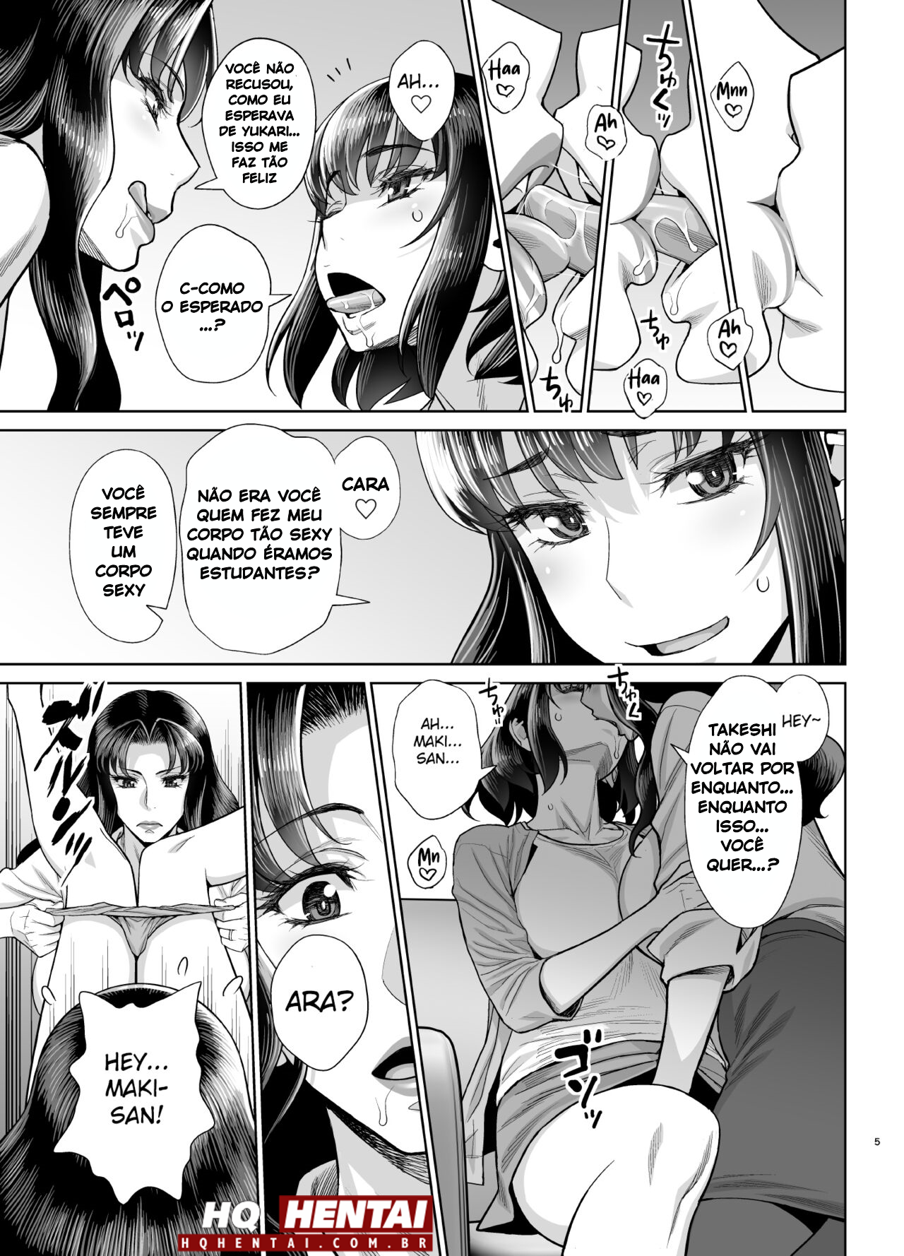 Yukari to Takeshi no Fucking Sankan-bi - 5