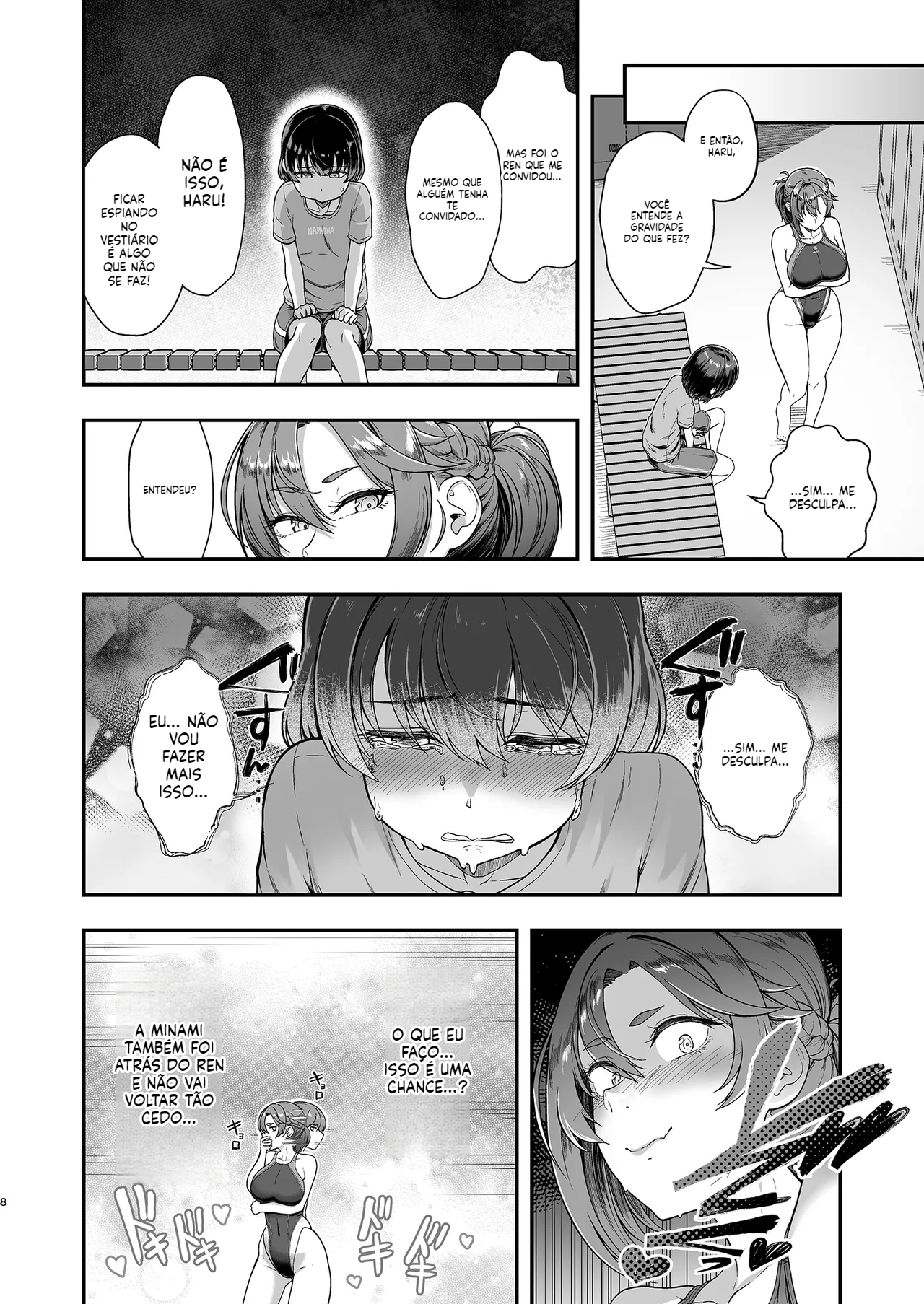 [Doujinshi] Só Fui Dar uma Olhada no Vestiário… - 7