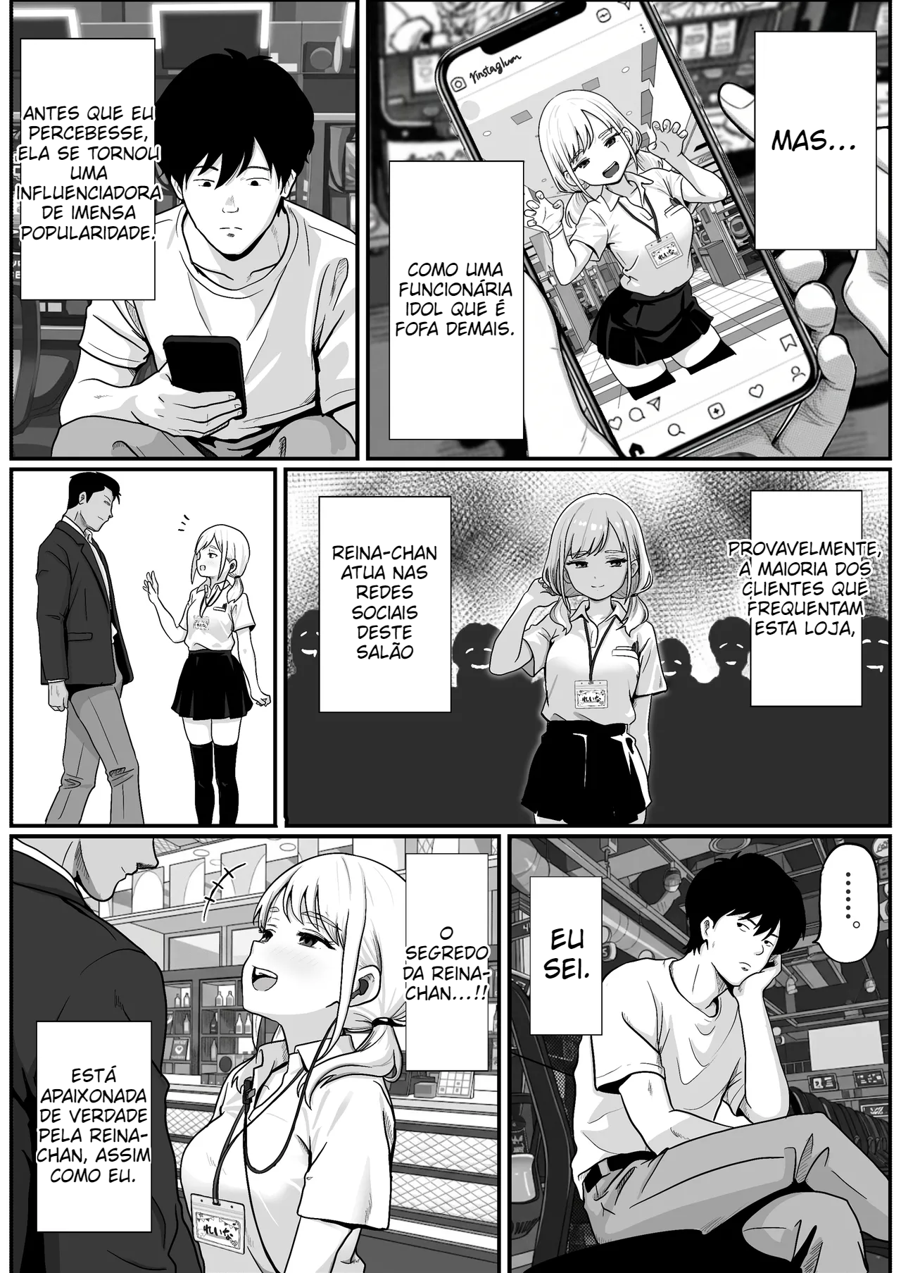 (Shishimaru) Pachi-ya no Idol Tenin Reina-chan o Onaho ni Shita Hanashi - 5