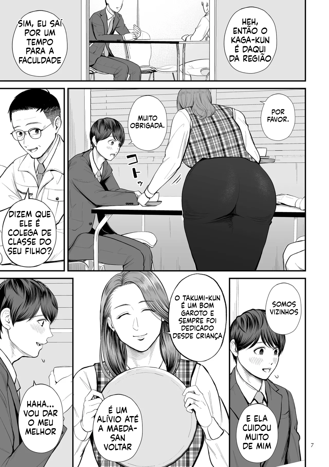 [Mangá] Yuko-san, uma de nossas clientes. - 7