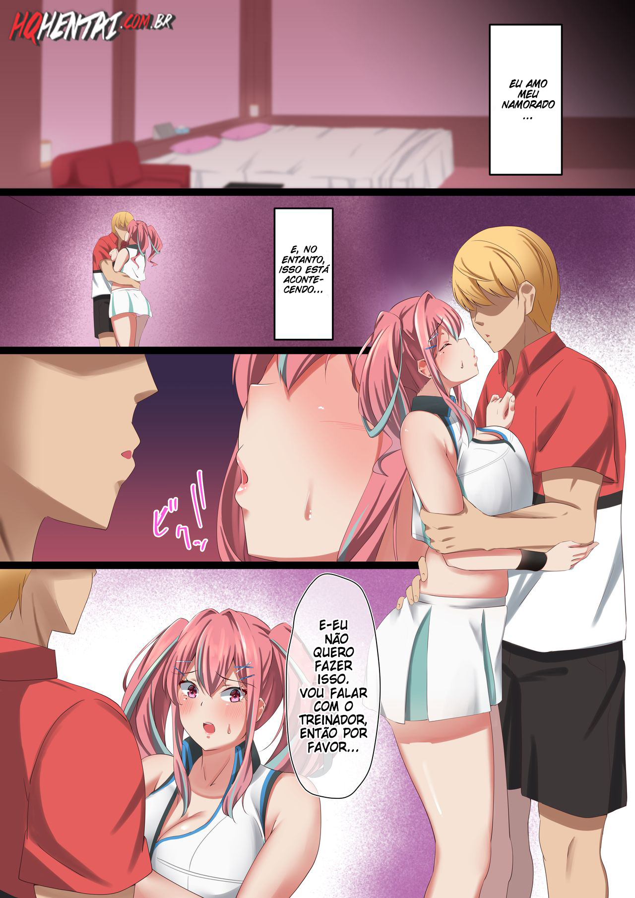 Bakunyuu Gyaru no Ore no Kanojo ga Teniser no Yarichin Otoko ni Netorareta Hanashi - 4