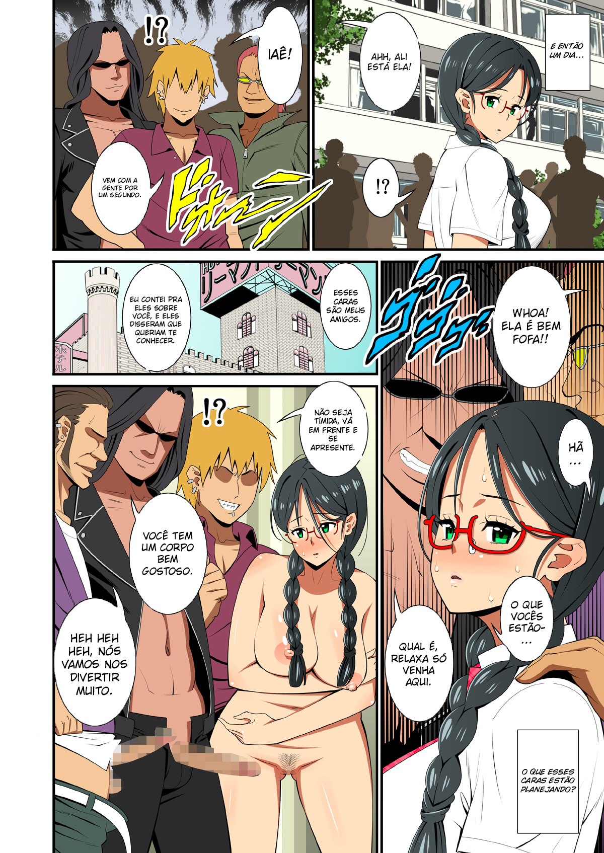 Jimina Anoko no Tenraku Seikatsu | A Good-Girl’s Road to Becoming a Slut - 5