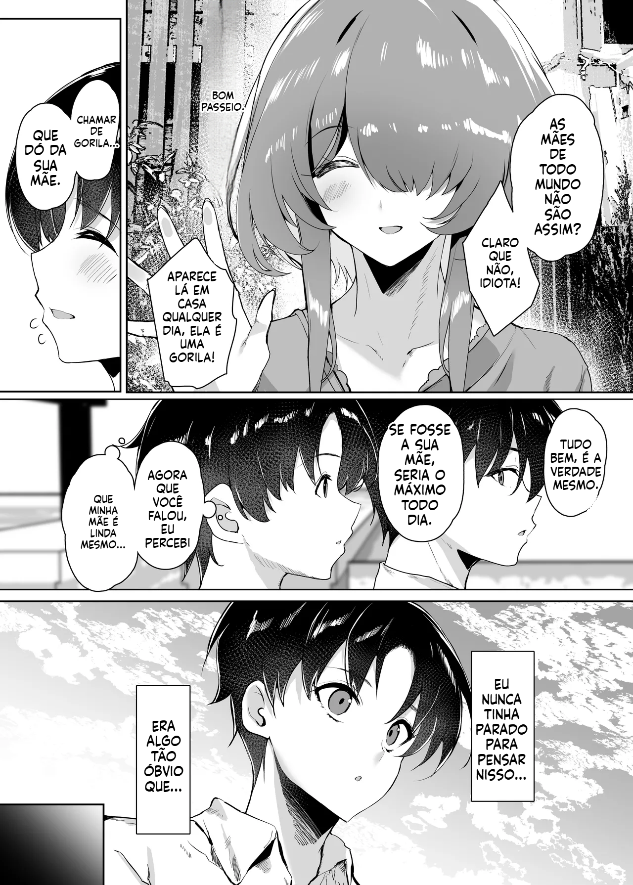 [Doujinshi] A história de como entreguei minha virgindade com a mãe do meu primeiro amor e a engravidei - 3
