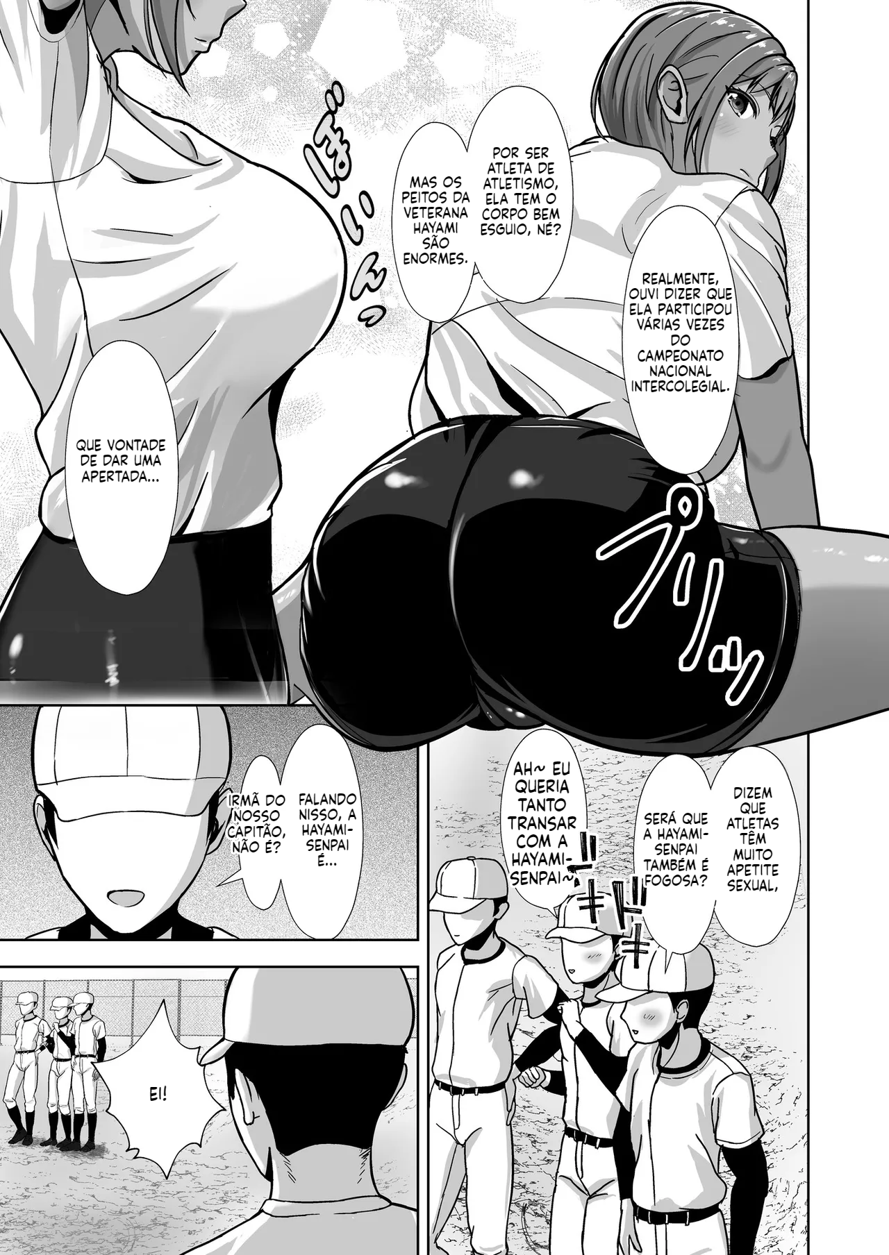 [Doujinshi] Mesmo com namorada… Acabei cedendo à sedução da minha irmã postiça, atleta e insatisfeita – Vol. 1 - 4