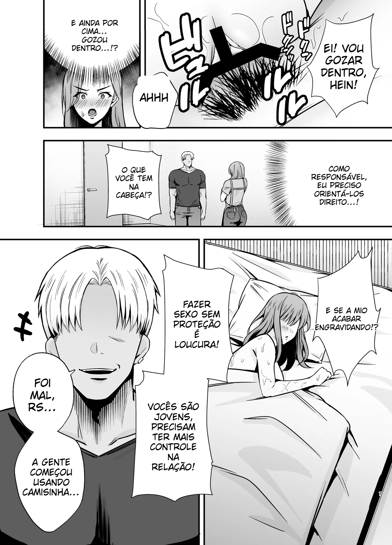 ~Uma Mãe Que É Abraçada Por Um Homem Sedutor No Lugar De Sua Filha~ - 6