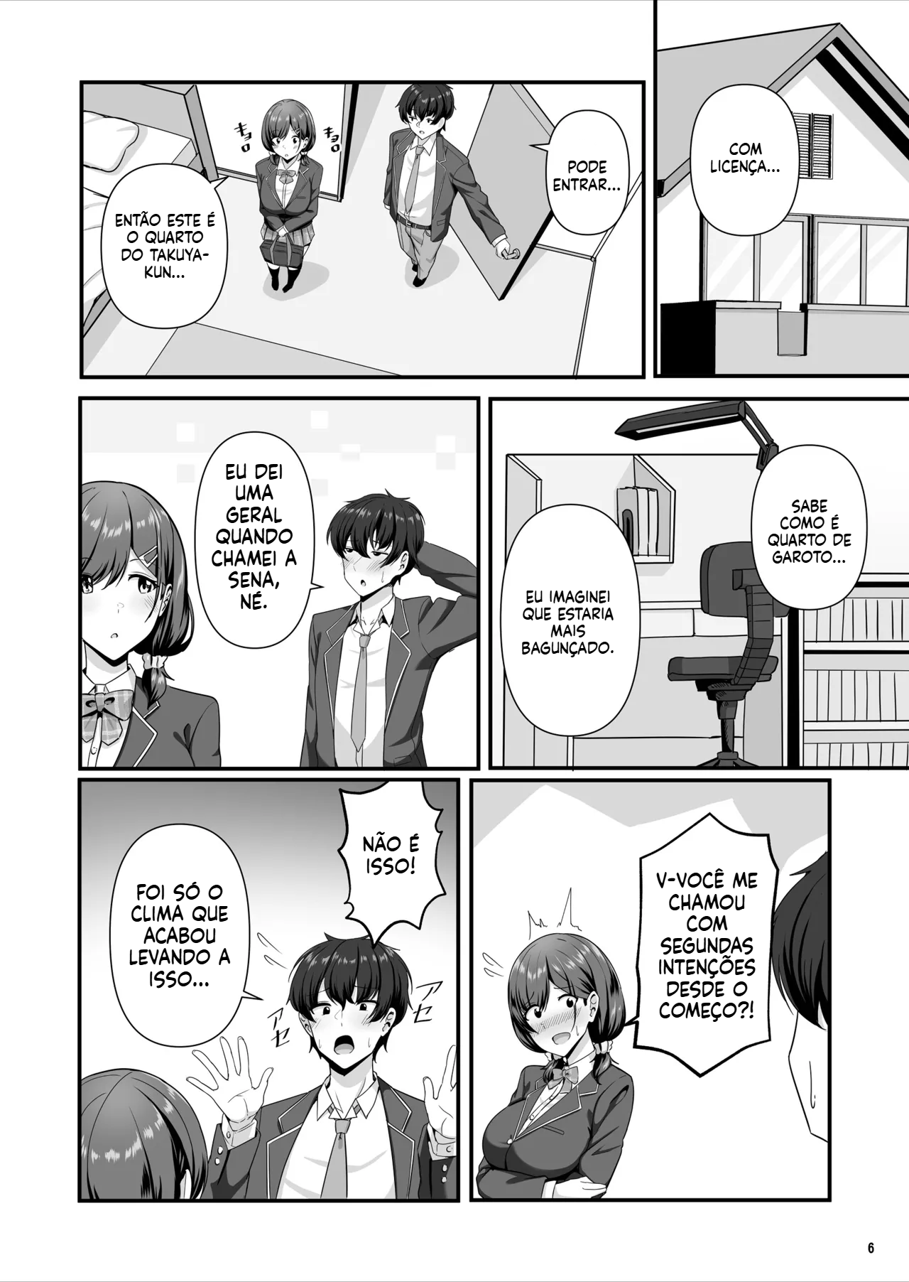 (Doujinshi) A Amiga que não me deixa transar com ela - 7