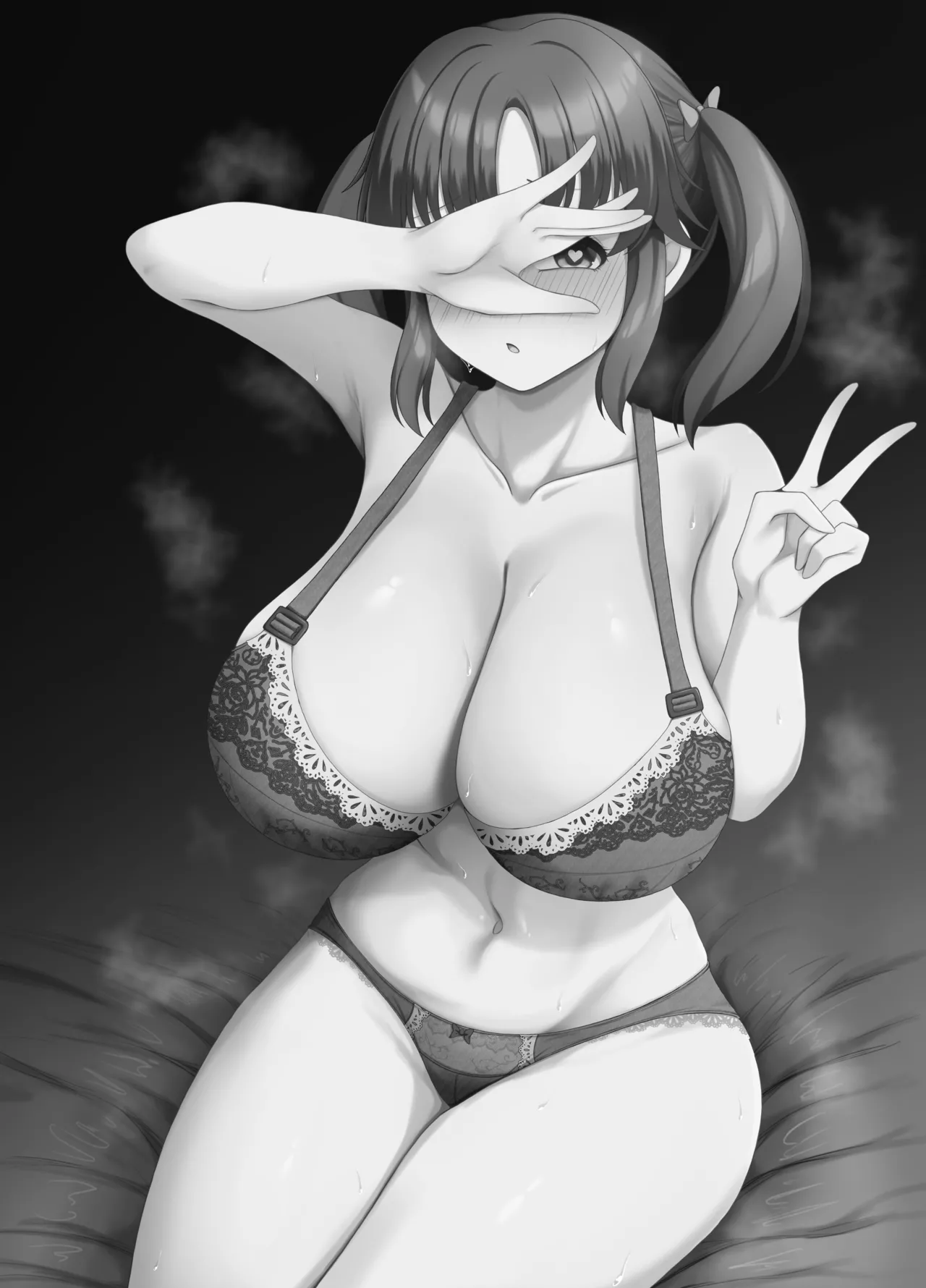 [Doujinhsi] Um livro sobre fazer sexo com Airi Totoki a noite toda para engravidar. - 2