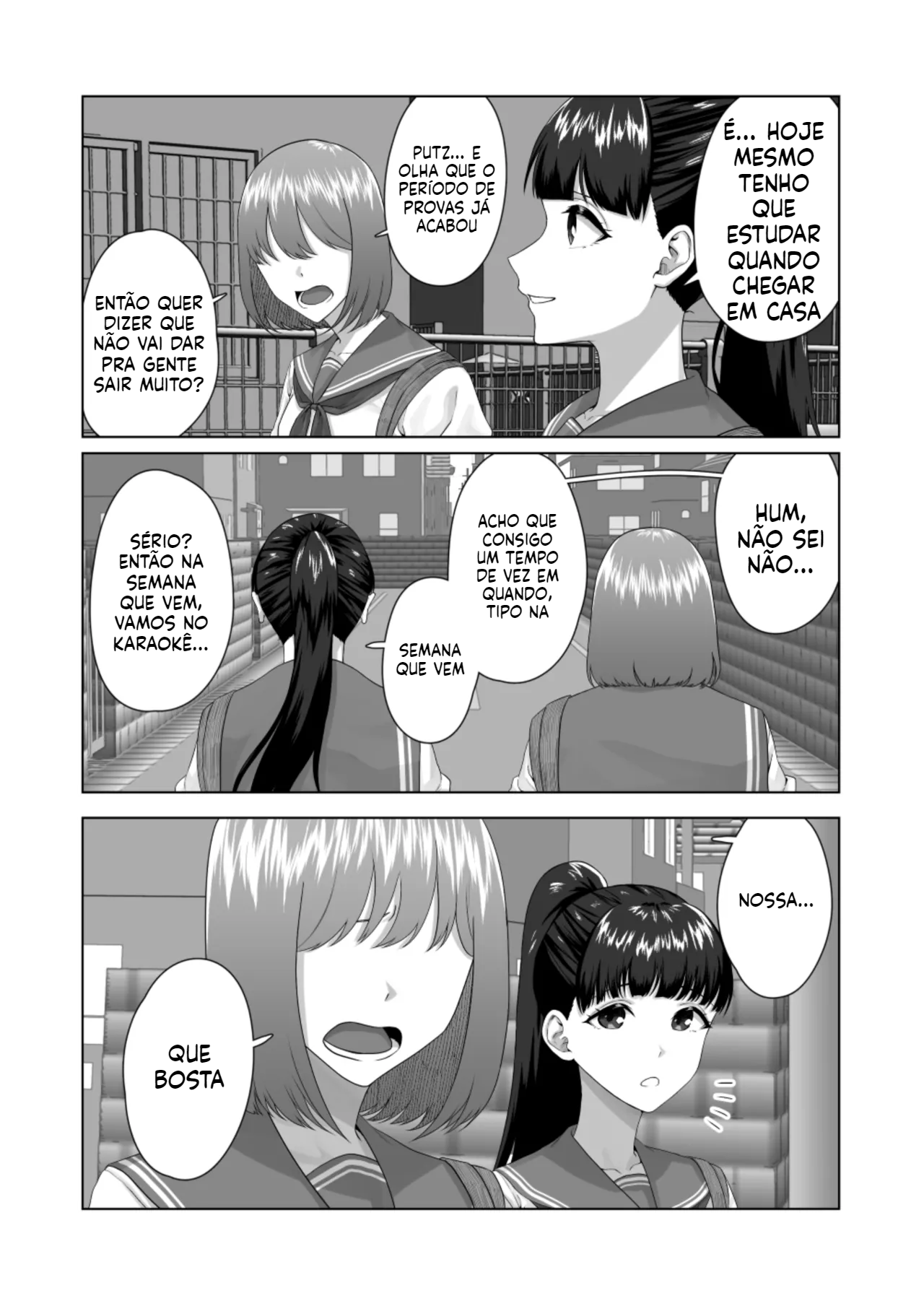 [Doujinshi] De aluna exemplar a garota do banheiro de um velho tarado - 3