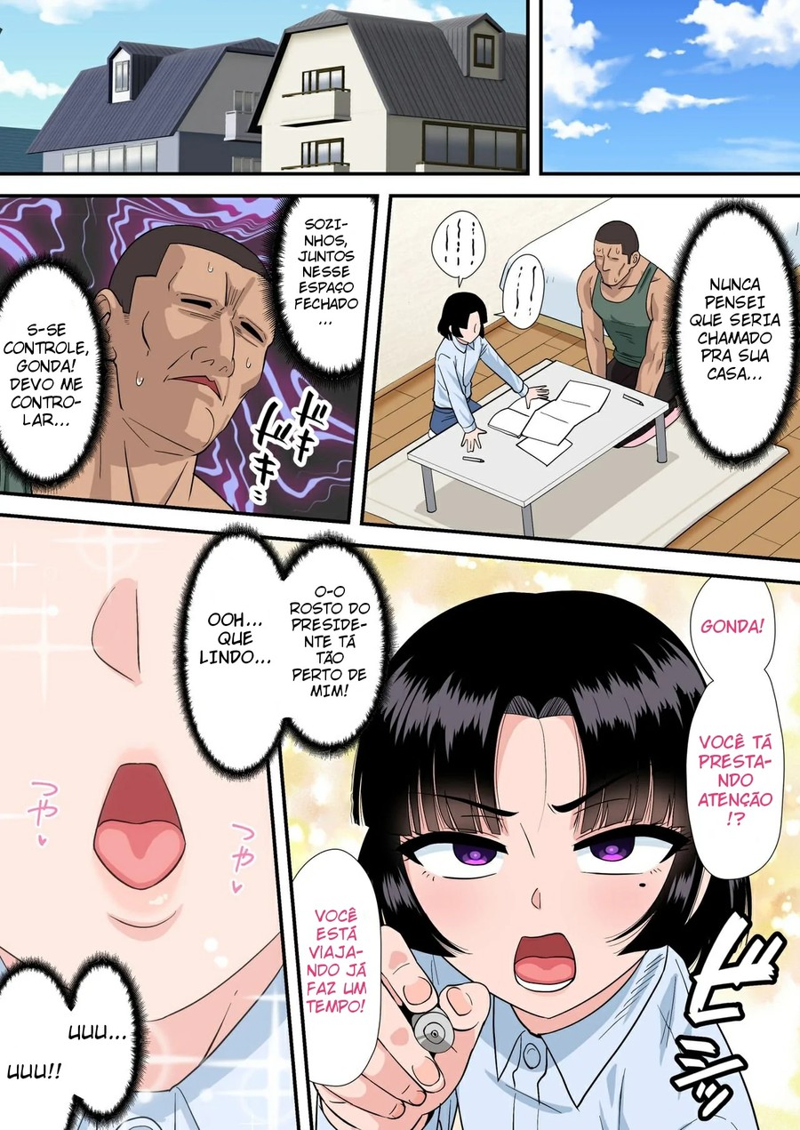 Okappa Fuuki Iinchou to Kanchigai Sex - 4