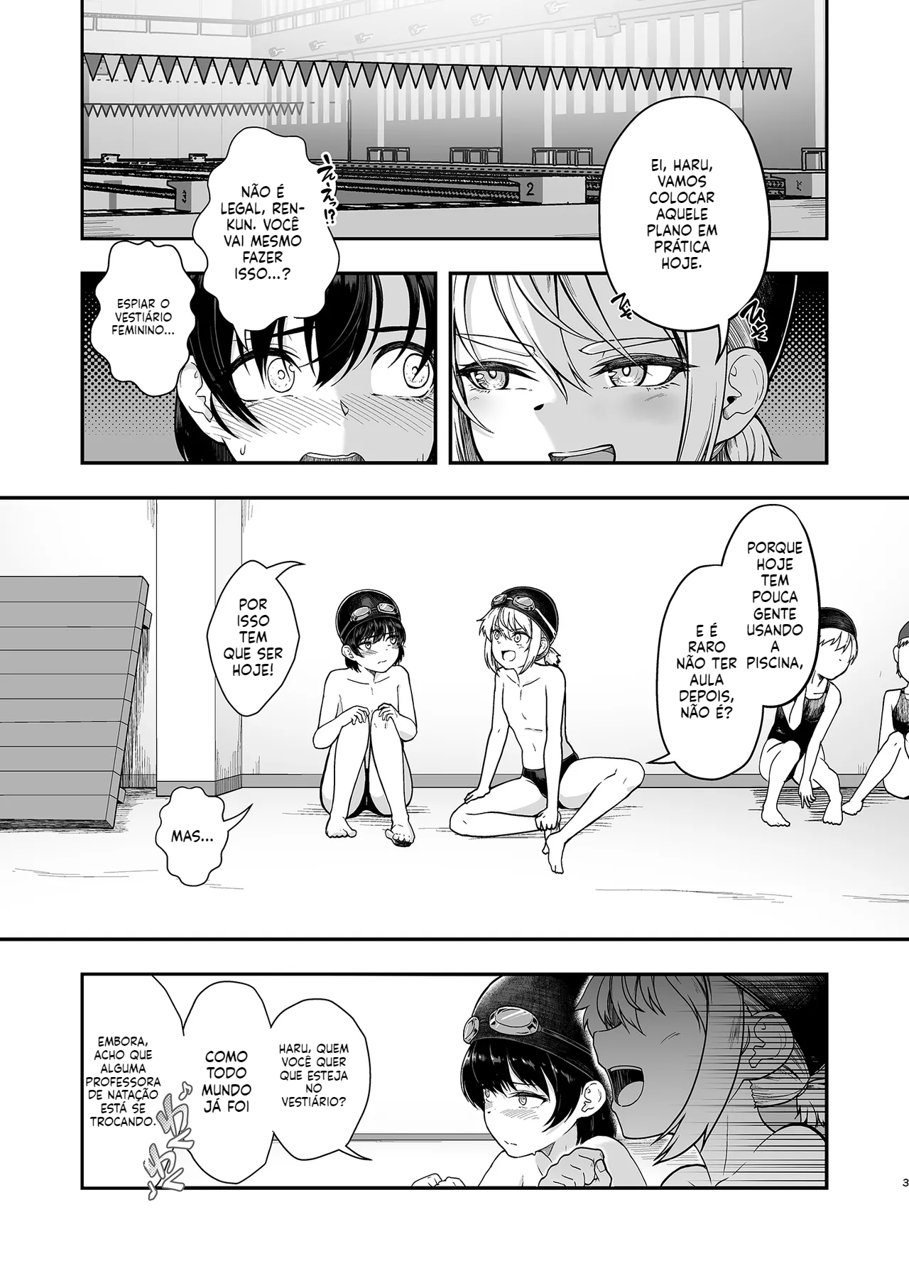 [Doujinshi] Só Fui Dar uma Olhada no Vestiário… - 2