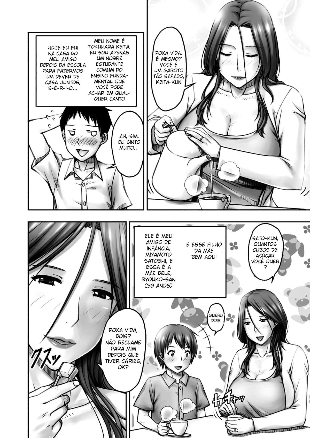 Akogare no Tomodachi no Okaasan ni Itazura Shitara Gyaku ni Oishiku Taberareta - 3