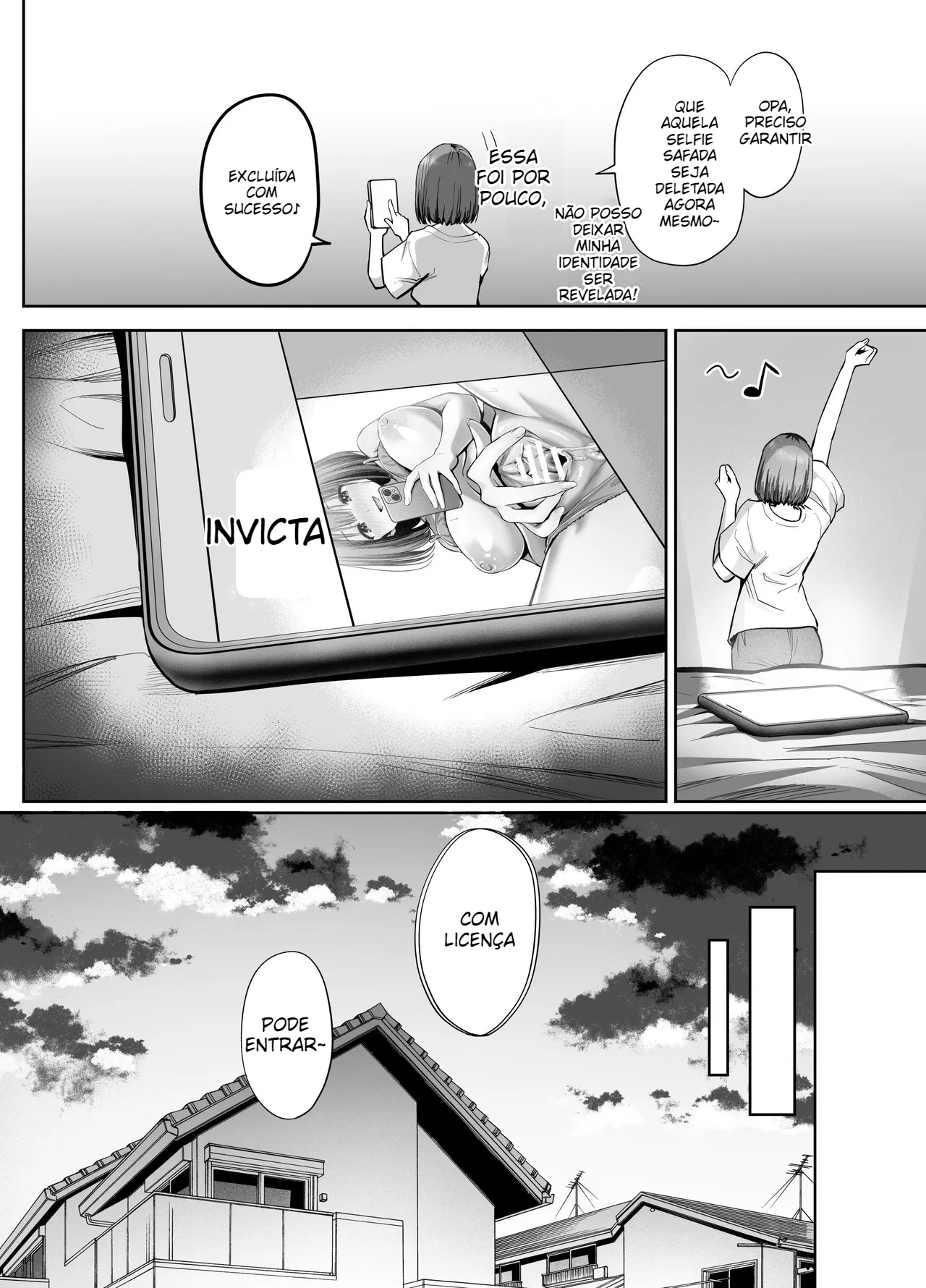 [Honshiro Nikori] Ura Aka Joshi no Jidori Ero Gosoushin  A Girl with a Secret-Account Accidentally Sends a Lewd Selfie [Digital] - 7