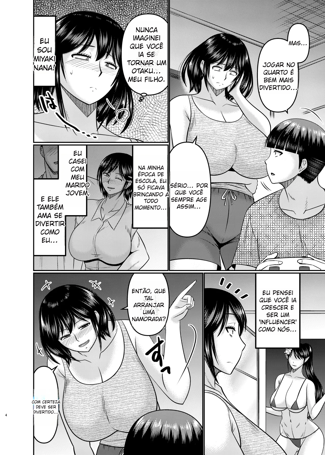 Moto Gal Mama wa Musuko no Karada o Yoku Shiranai - 3