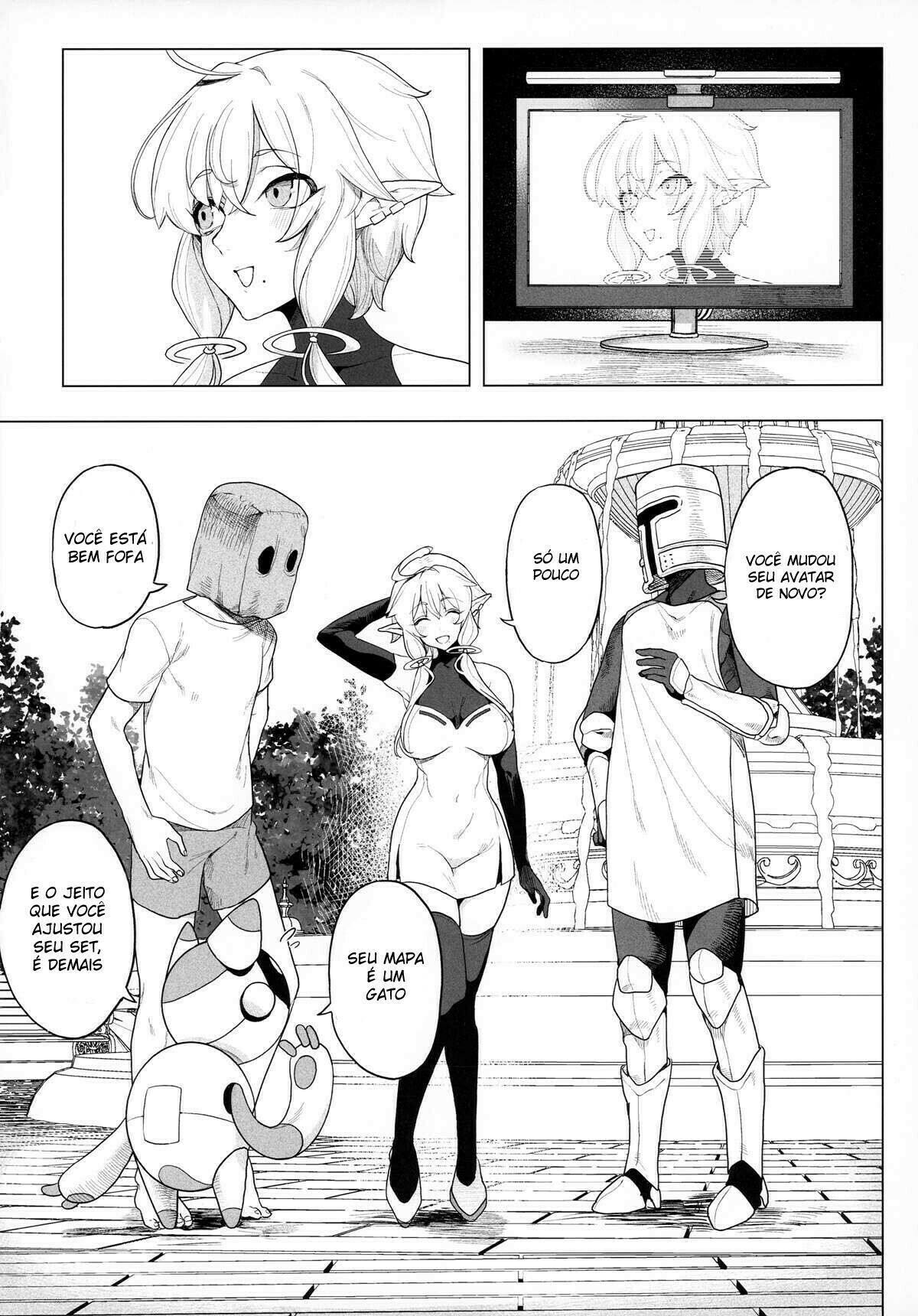 Denno Kanki – Kasou Kuukan de Ochiru Shoujo | Princesa Cyberbrain – Uma garota que é fodida em realidade virtual - 5