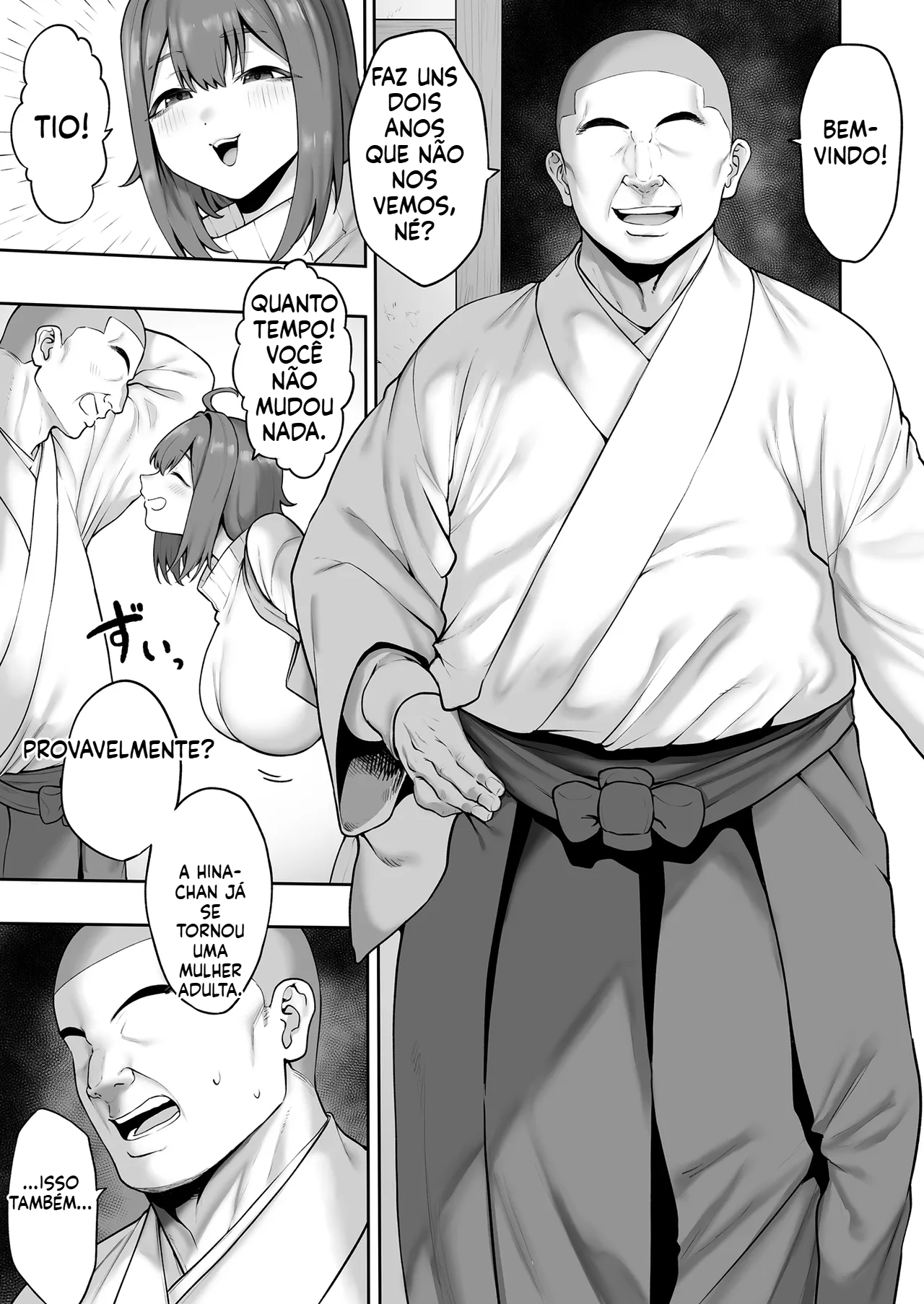 (Doujinshi) A universitária gordinha recebe um curso intensivo de exorcismos pervertidos! - 3