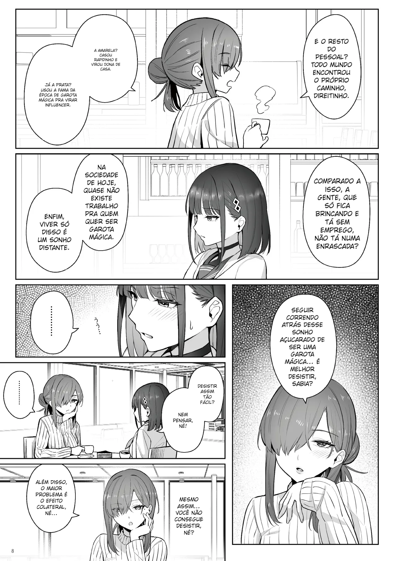 Moto Mahou Shoujo no Shigoto Hanashi Ao Zenjitsutan - 6