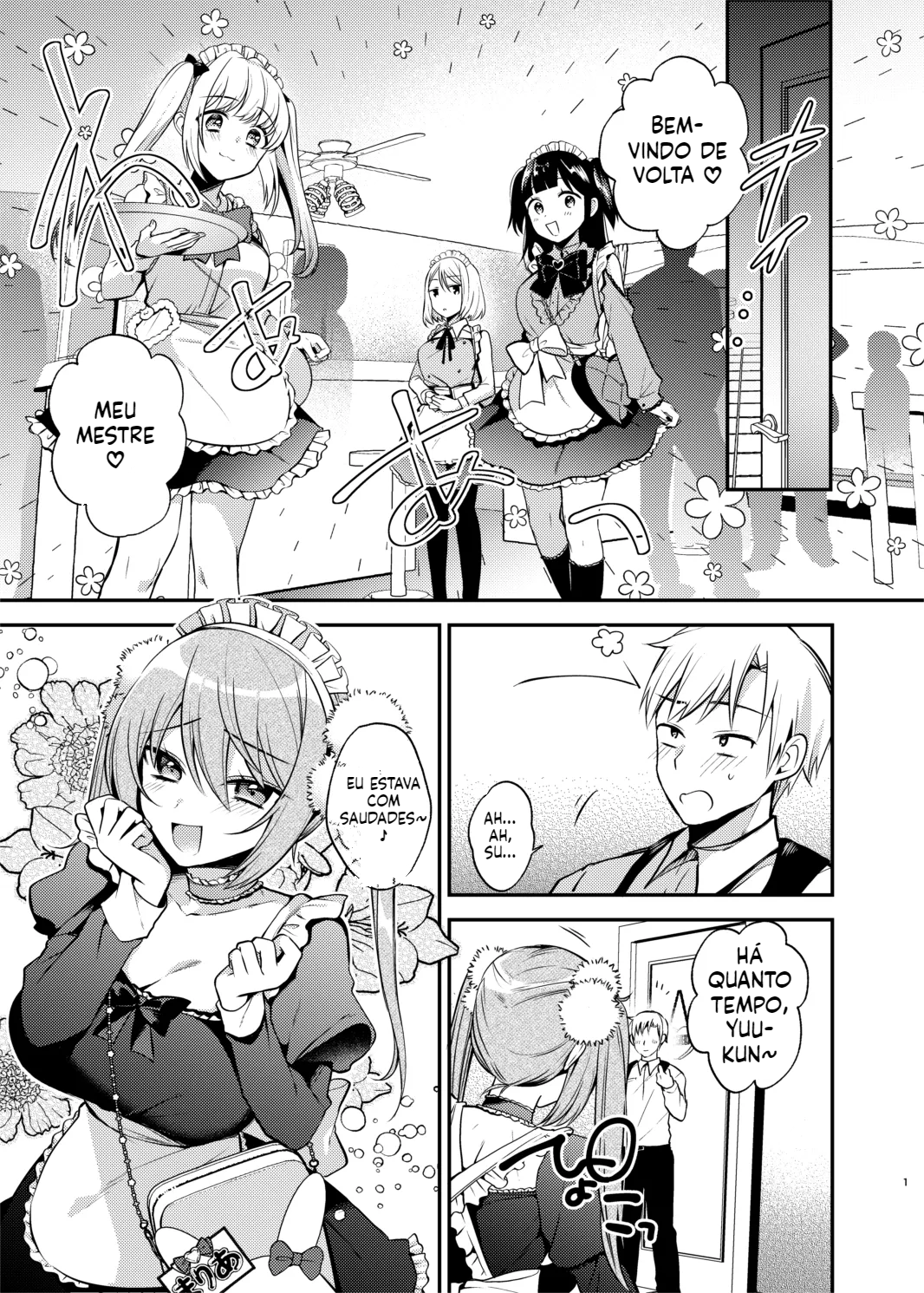 [Doujinshi] Sexo com a empregada - 2