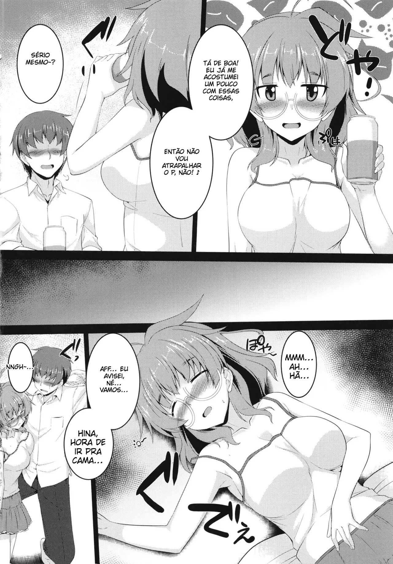 Um livro sobre fazer sexo com a Hina-sensei bêbada - 5
