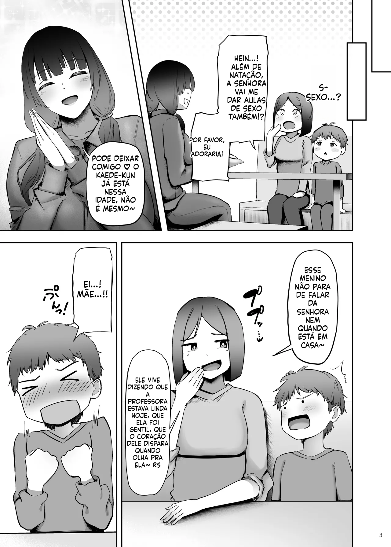 [Doujinshi] Manami, a Instrutora gostosa de Natação - 4