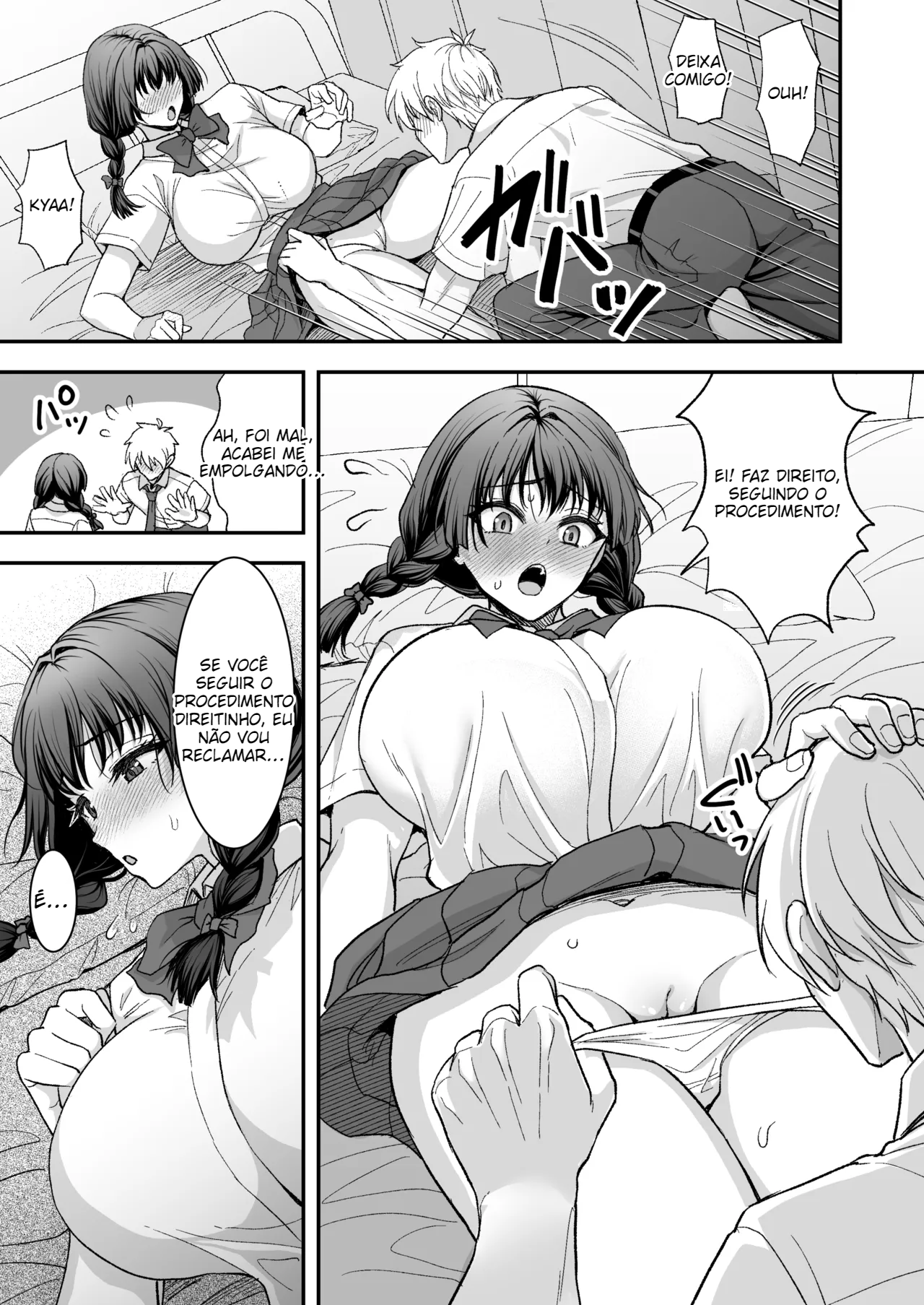 Kimajime Bakunyuu Osananajimi to Shoushika Taisaku Kozukuri Sex + Kimajime Bakunyuu JK ga Kozukuri Jishuu no Tame ni Onanie suru Hon - 6