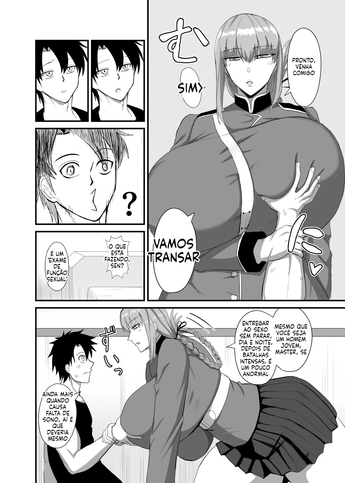 [Doujinshi] Pois bem, vamos começar o teste de função sexual desta noite. - 6