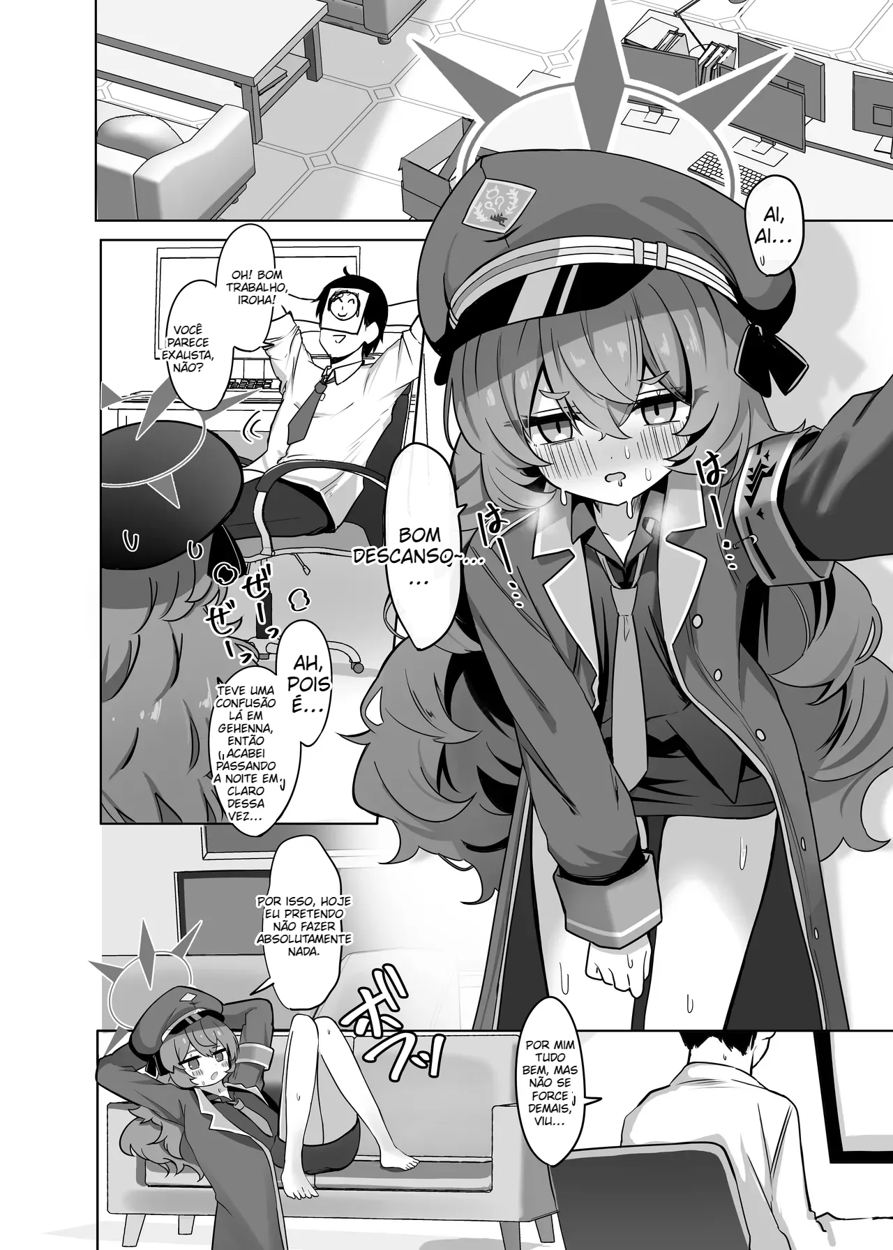 Um Livro sobre Ficar Todo Meloso e Fazer Sexo com a Iroha (Blue Archive) - 2