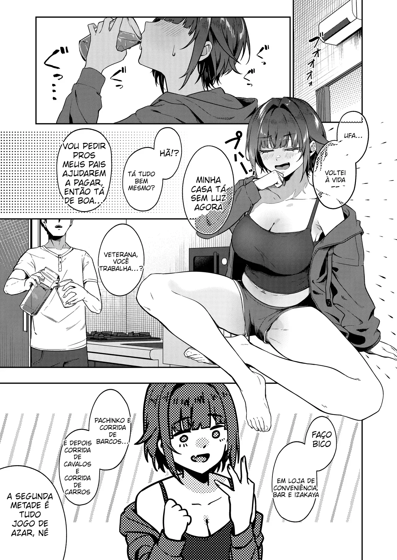 Veterena peituda viciada em sexo - 6