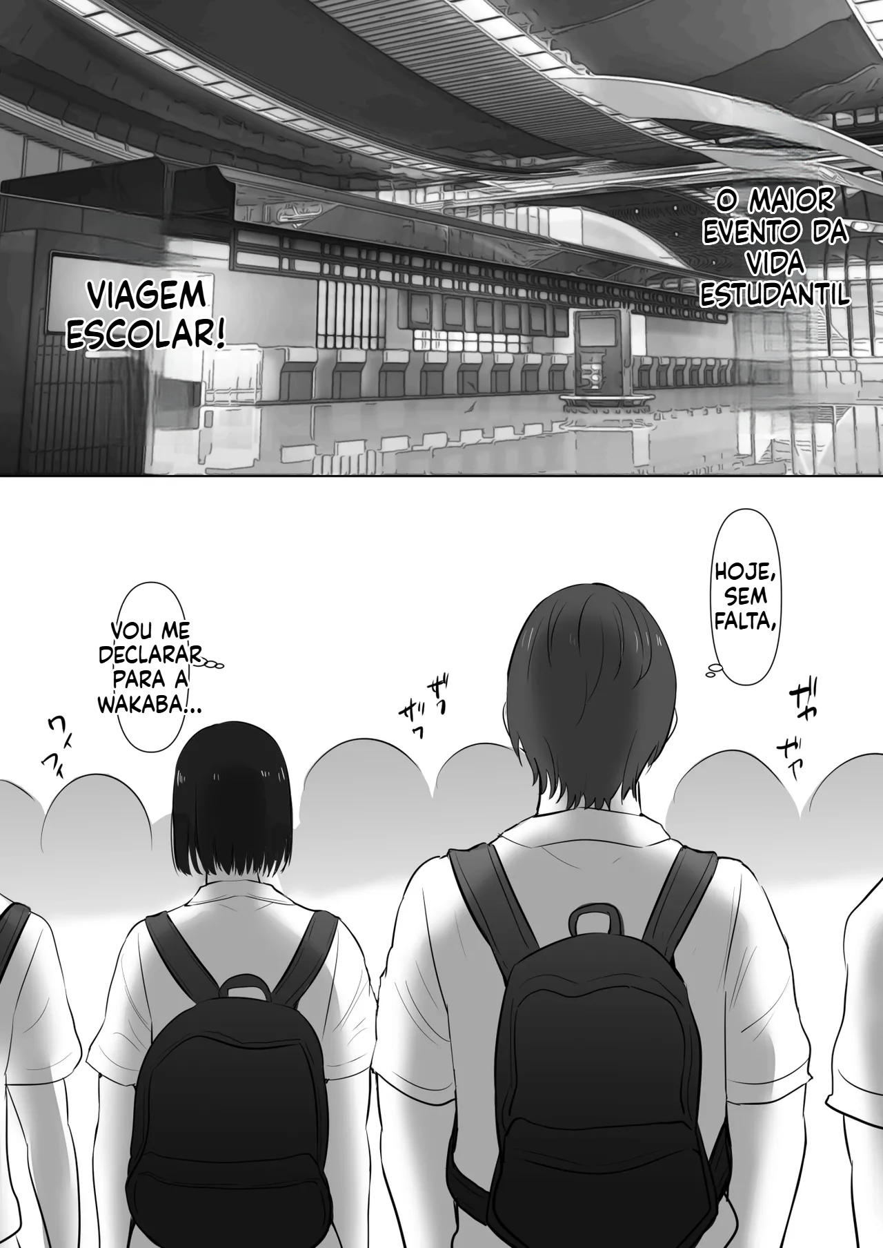 [Doujinshi] Durante a excursão escolar, o encontro secreto deles foi descoberto, e ela foi seduzida pelo orientador na sala de reflexão. - 3