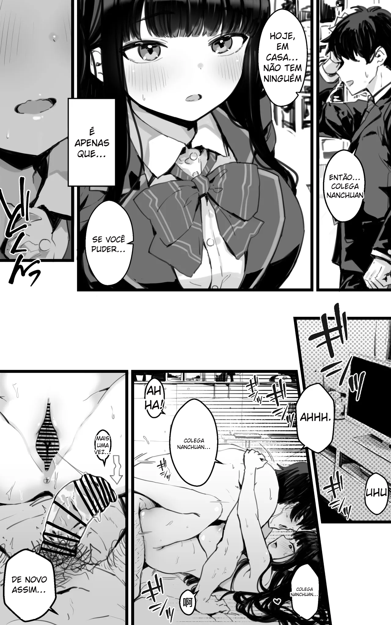Kyonyuu JK Hame Nikki ~ Yappari Kareshi yori, Sensei no Ochinchin ga Kimochi Ii - 3