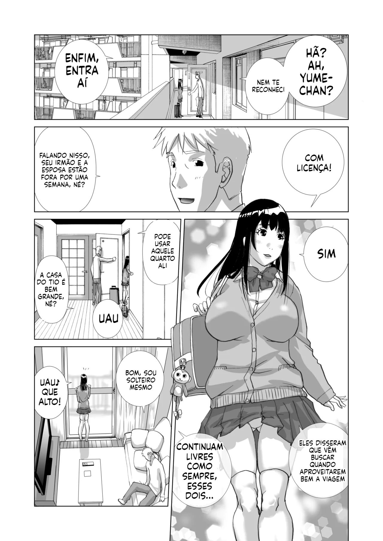 [Doujinshi] Fiz sexo sem camisinha com uma estudante inocente - 3
