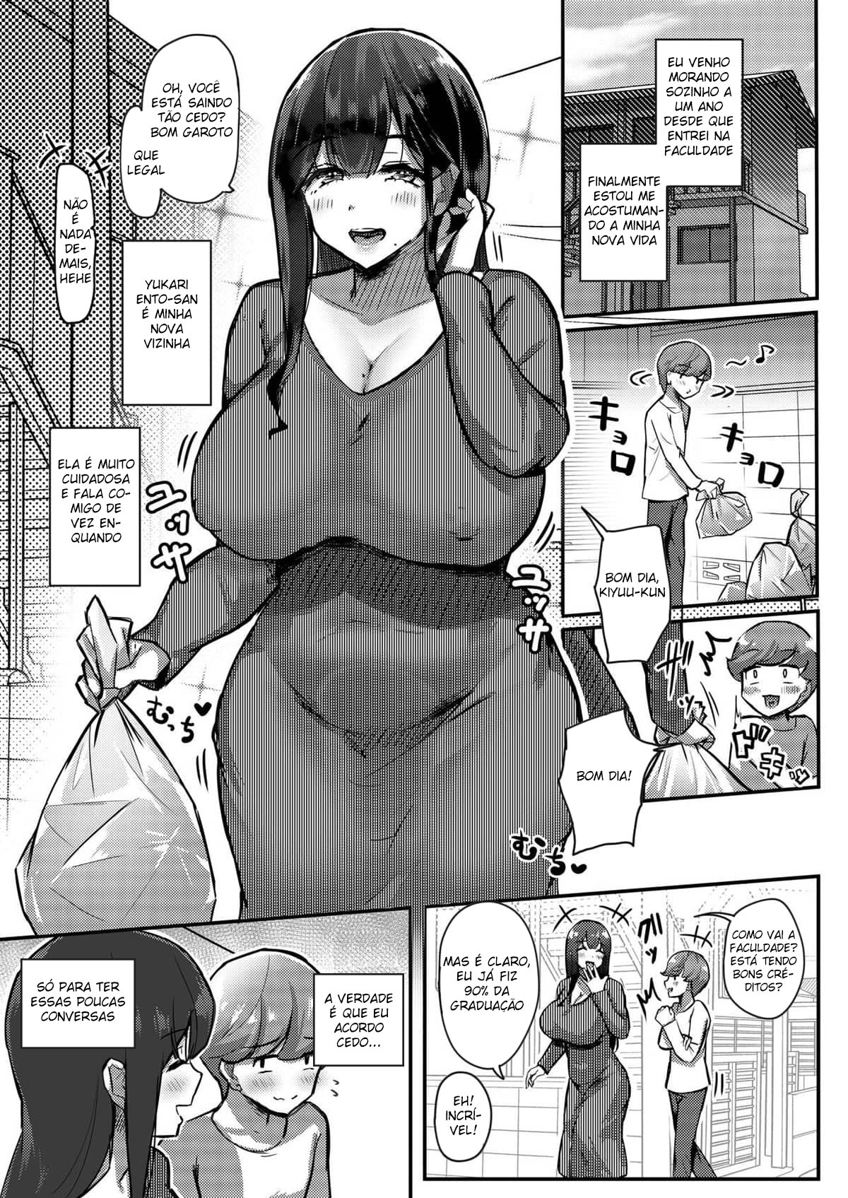 Otonari-san no Muchimuchi Wakazuma to Matching Shichatta Hanashi | How I Matched With My Neighbor’s Plump Wife - 2