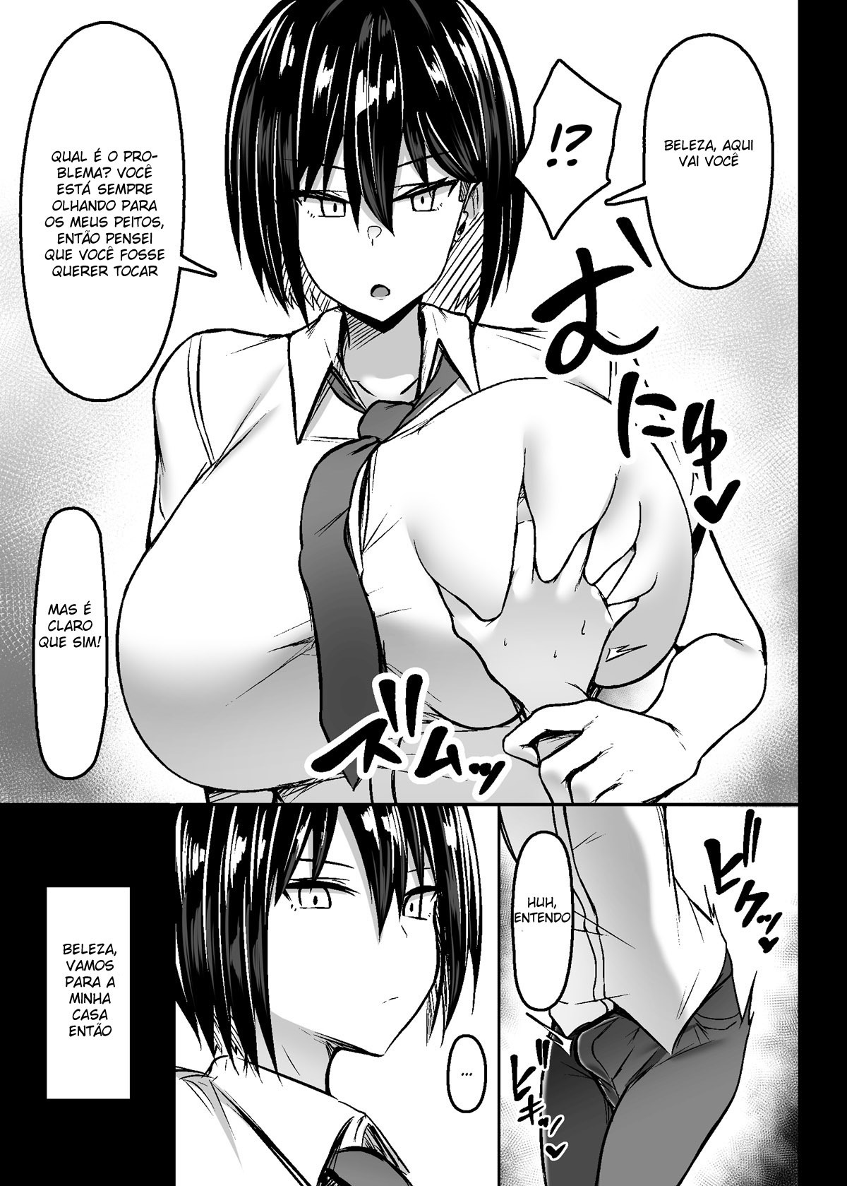 Bakunyuu Deka Onna no Gyakushuu | Revenge of the Big Titty Giantess - 4