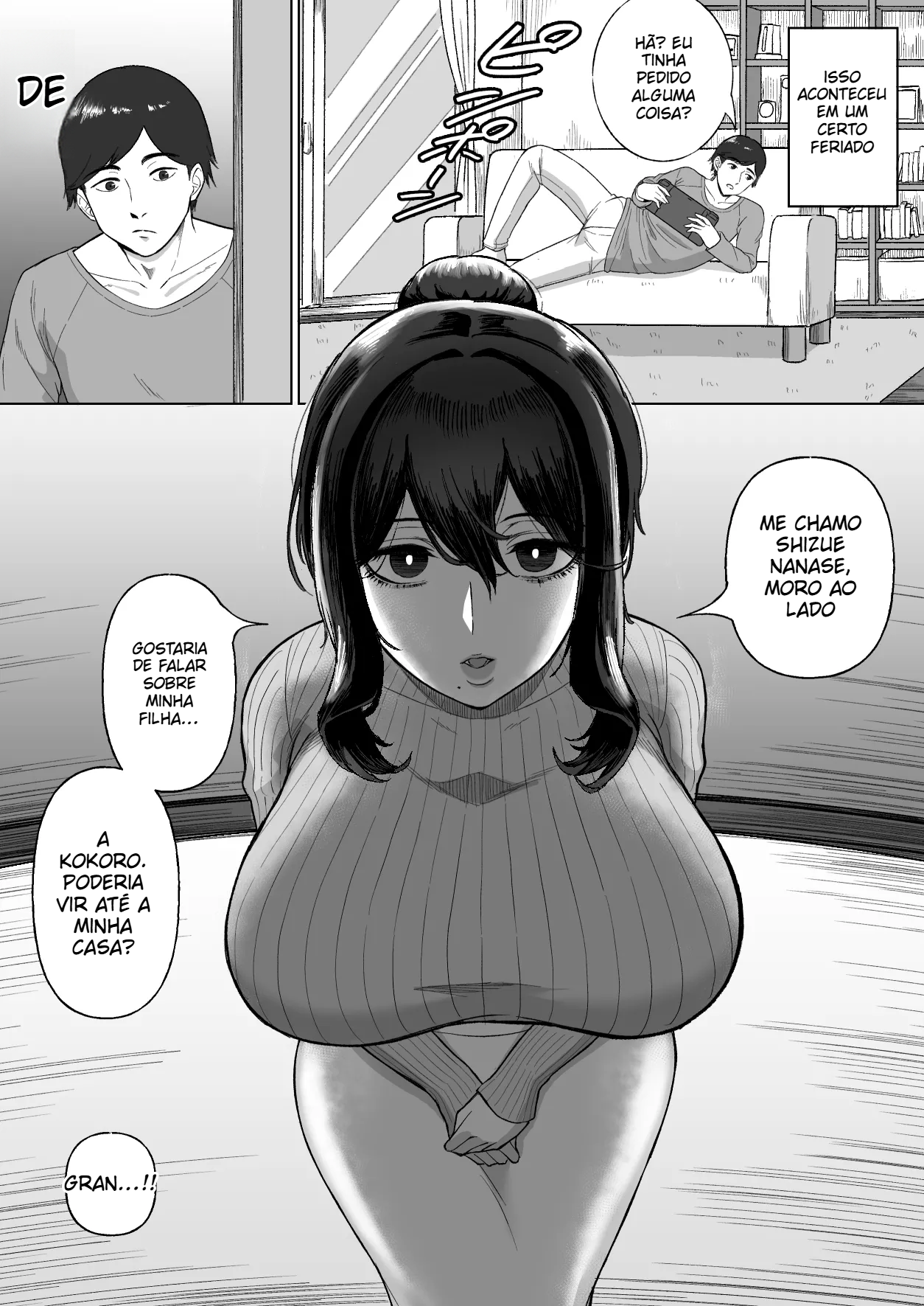 (Gamogamo) Otonari no Downer Oyako ni Shiboritorareru Hanashi - 6