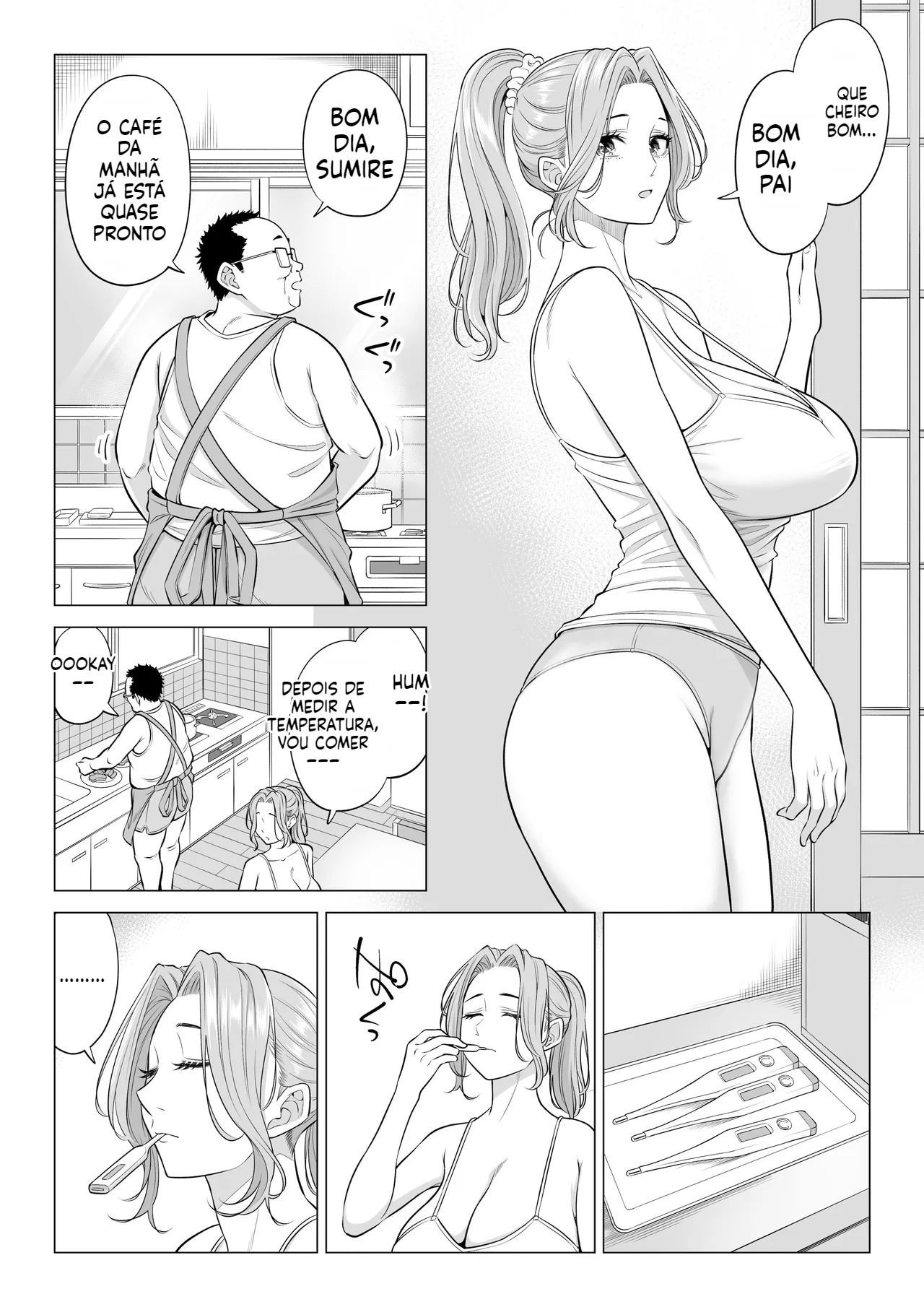 [Doujinshi] O desejo sexual do papai é fuder nós 3 irmãs - 5