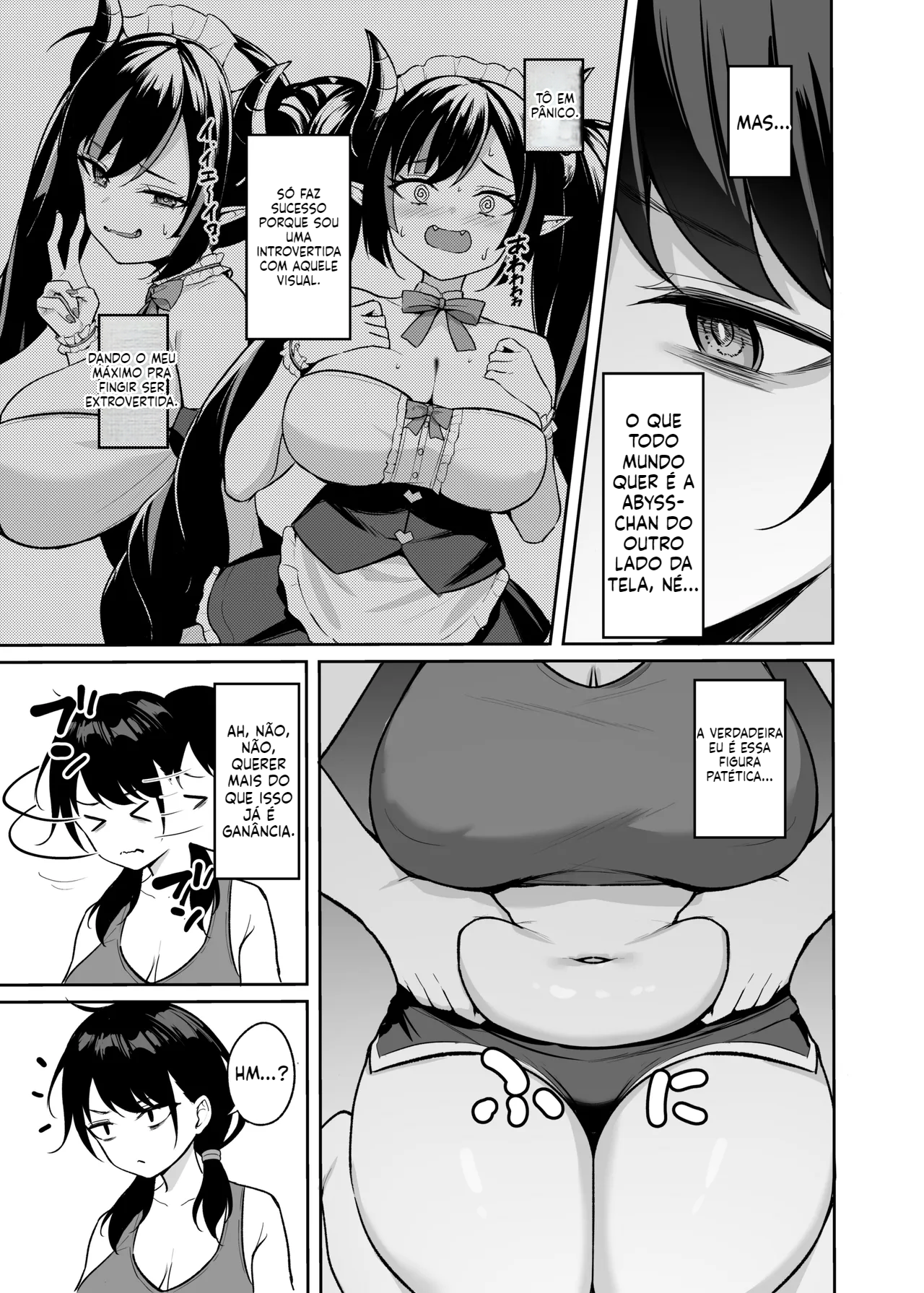 [Doujinshi] A Queda da Streamer Introvertida - 4