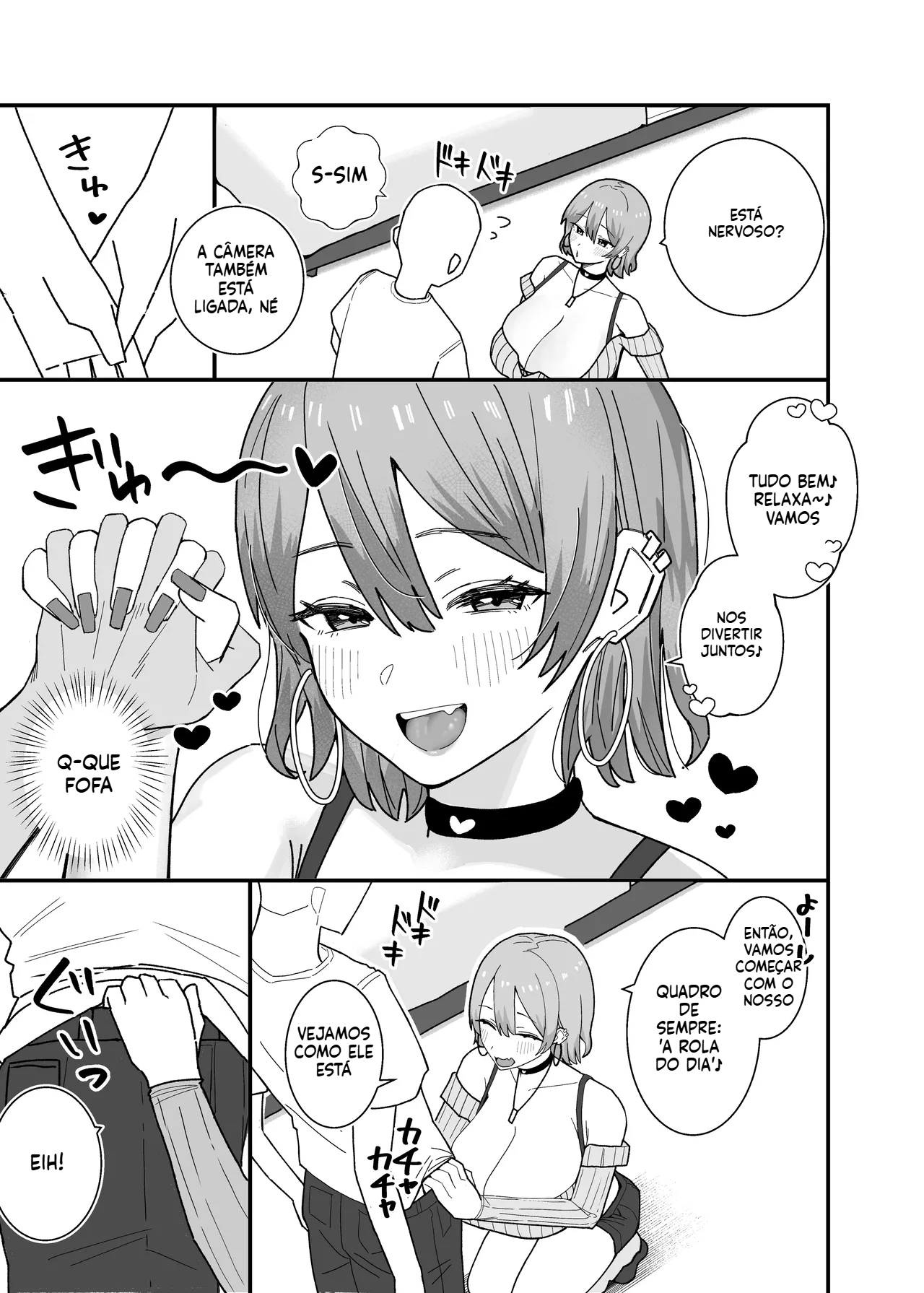 [Doujinshi] Uma diabinha doce e sádica resgata o pau de um virgem patético ♥ Uma sessão de sexo amorosa e safada ♥ - 5