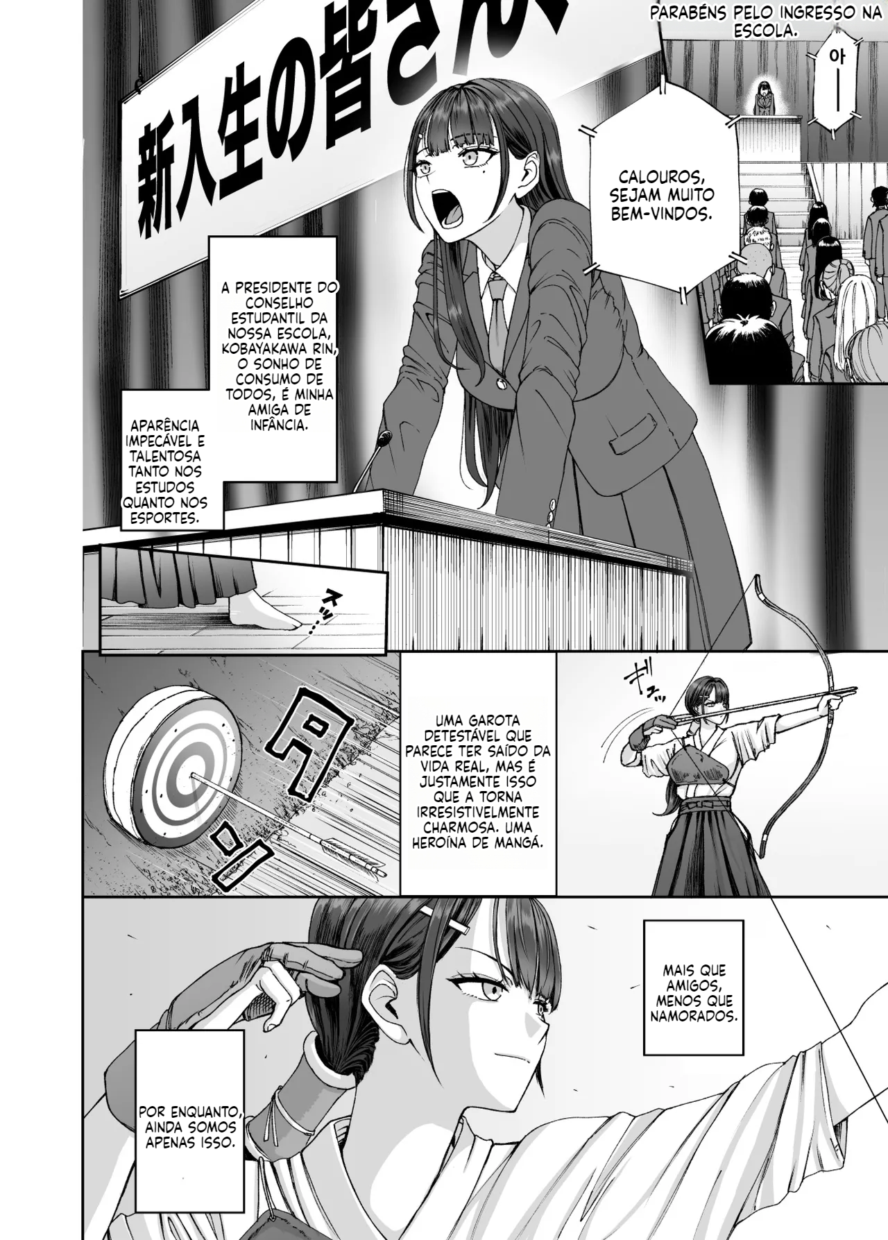 [Doujinshi] Quando Comecei a Namorar Minha Amiga de Infância, a Presidente do Conselho Estudantil, Descobri que Ela Estava Me Traindo - 3